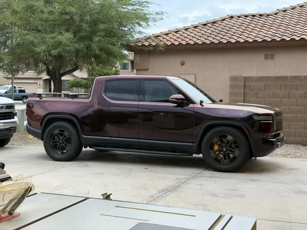 Rivian R1T R1S First ever DIY pre-cut Color PPF Wrap for R1T - 12hrs install time 1760201266474-om