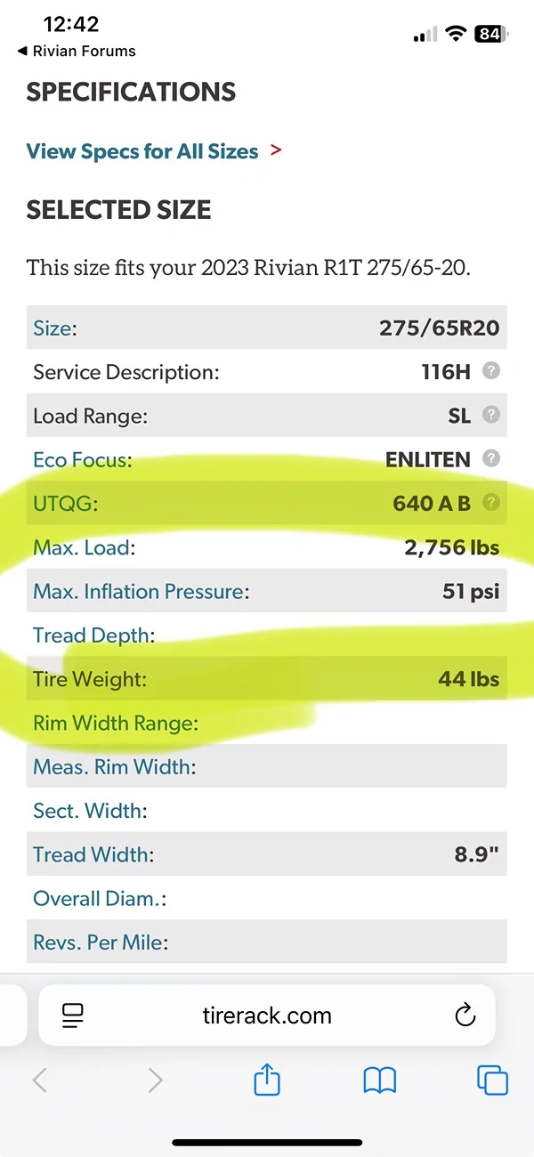 Rivian R1T R1S Any experience with Bridgestone Dueler A/T Ascent SL 275/65 20? IMG_0823