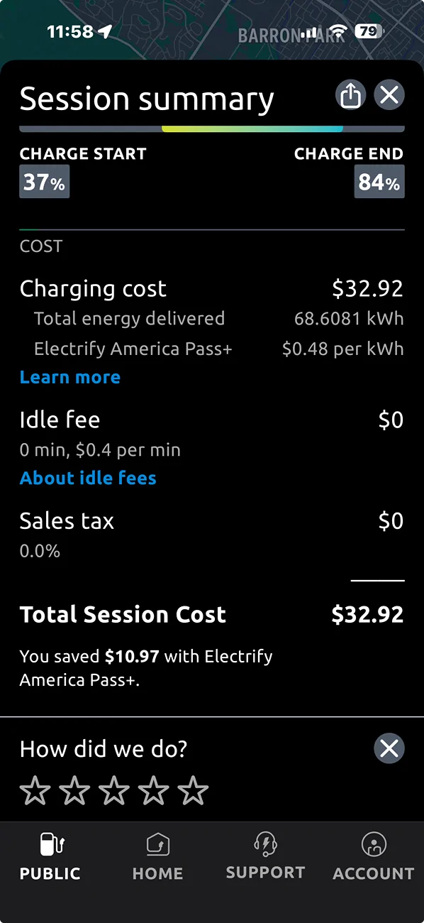 Rivian R1T R1S Plug & Charge with Electrify America and IONNA - coming in next update Screenshot 2025-10-14 at 11.58.02