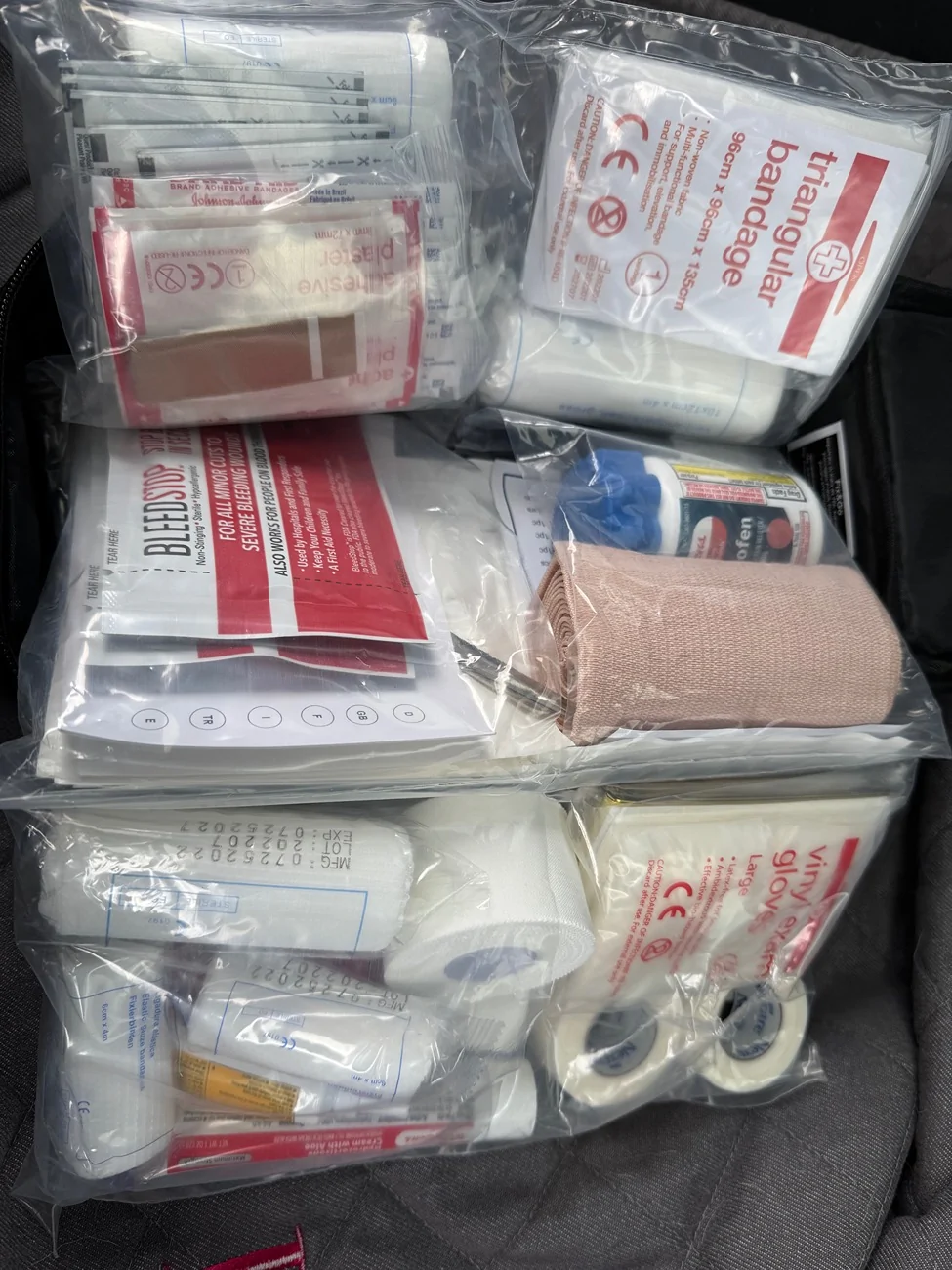 Rivian R1T R1S First Aid Kit - upgrade to kit contents required IMG_2645