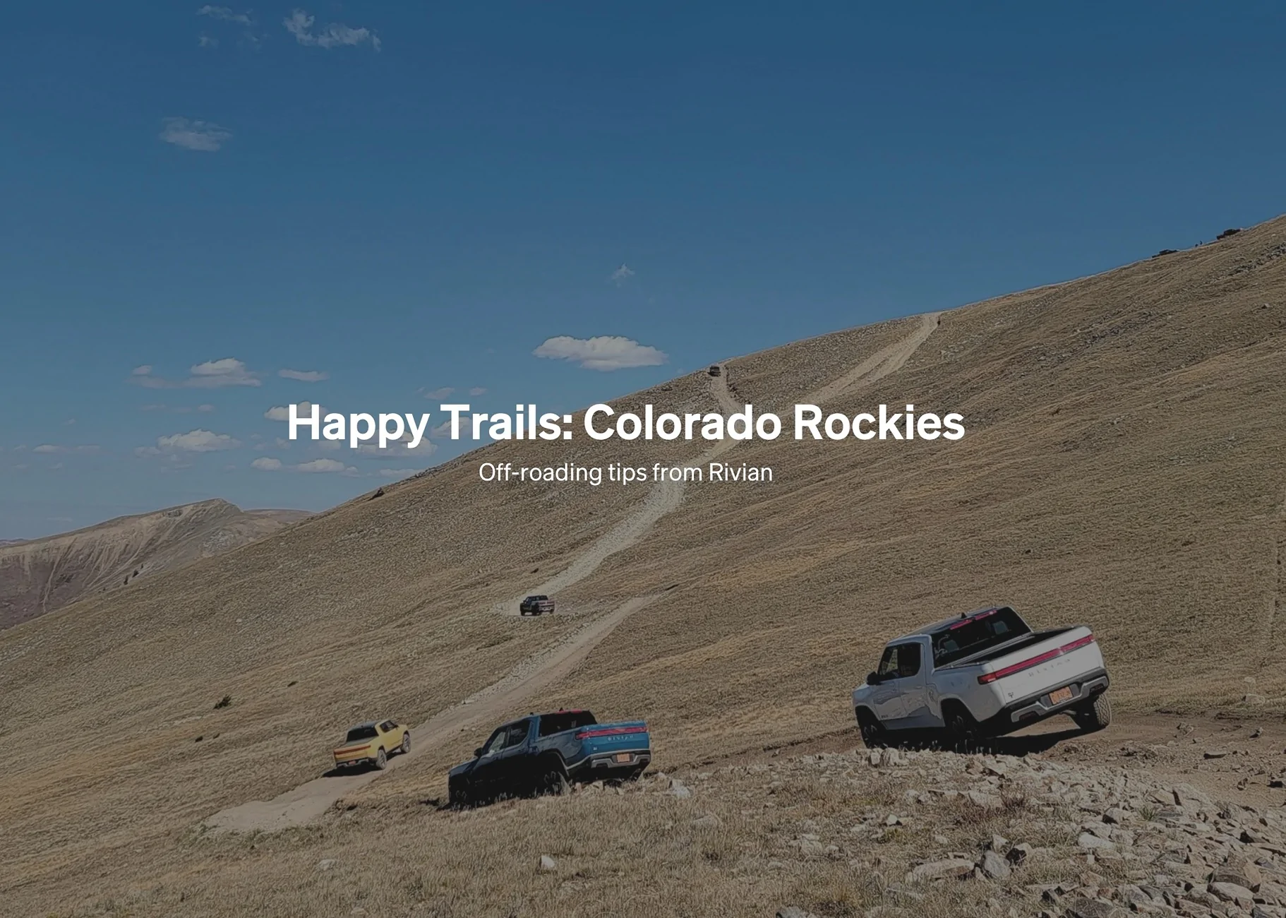 Rivian R1T R1S Off-Roading Tips From Rivian (Happy Trails: Colorado Rockies) Screenshot 2025-10-16 at 5.11.02 PM