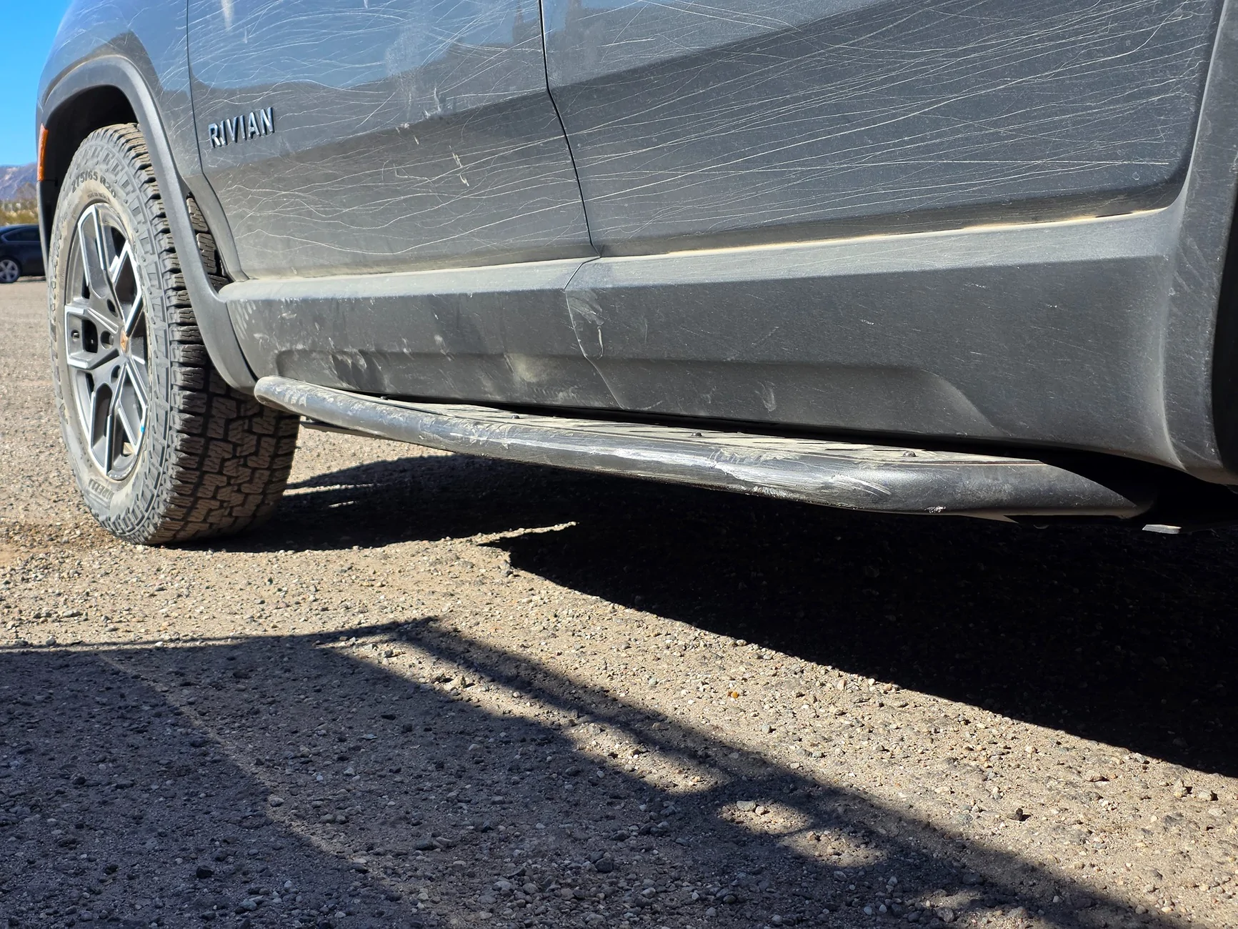 Rivian R1T R1S Rivian R1S gets EV Sportline Rock Slider / Running Boards - Step up & Protect! 20251018_145246