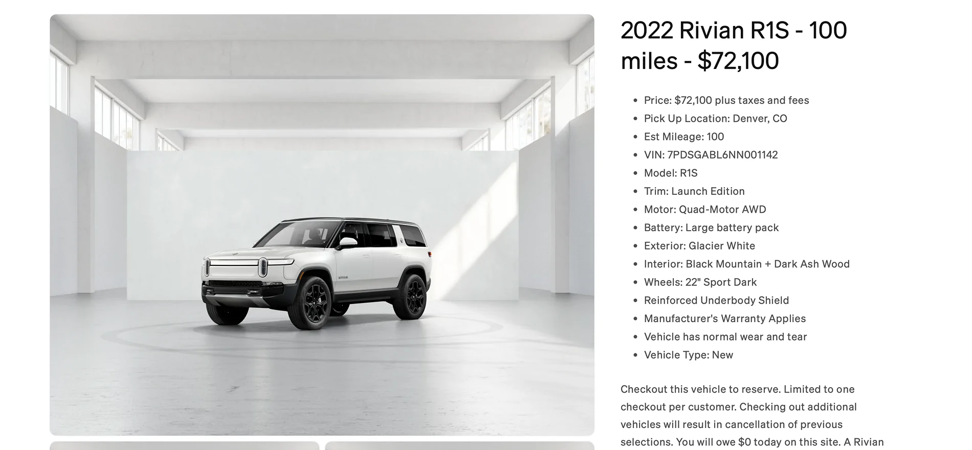 Rivian R1T R1S R1S Demo Vehicles Available Screenshot 2025-10-22 at 4.41.55 PM