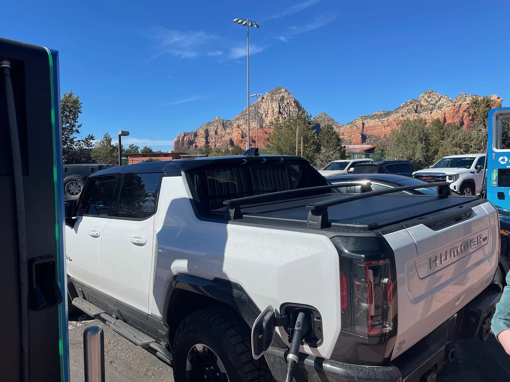 Rivian R1T R1S Do you plan routes based on chargers, views or other factors? sedonaCharg