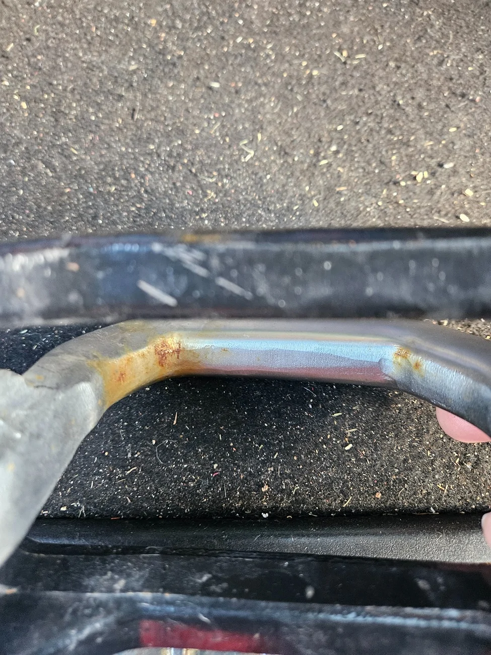 Rivian R1T R1S Front tow hooks rusting 20251025_090136