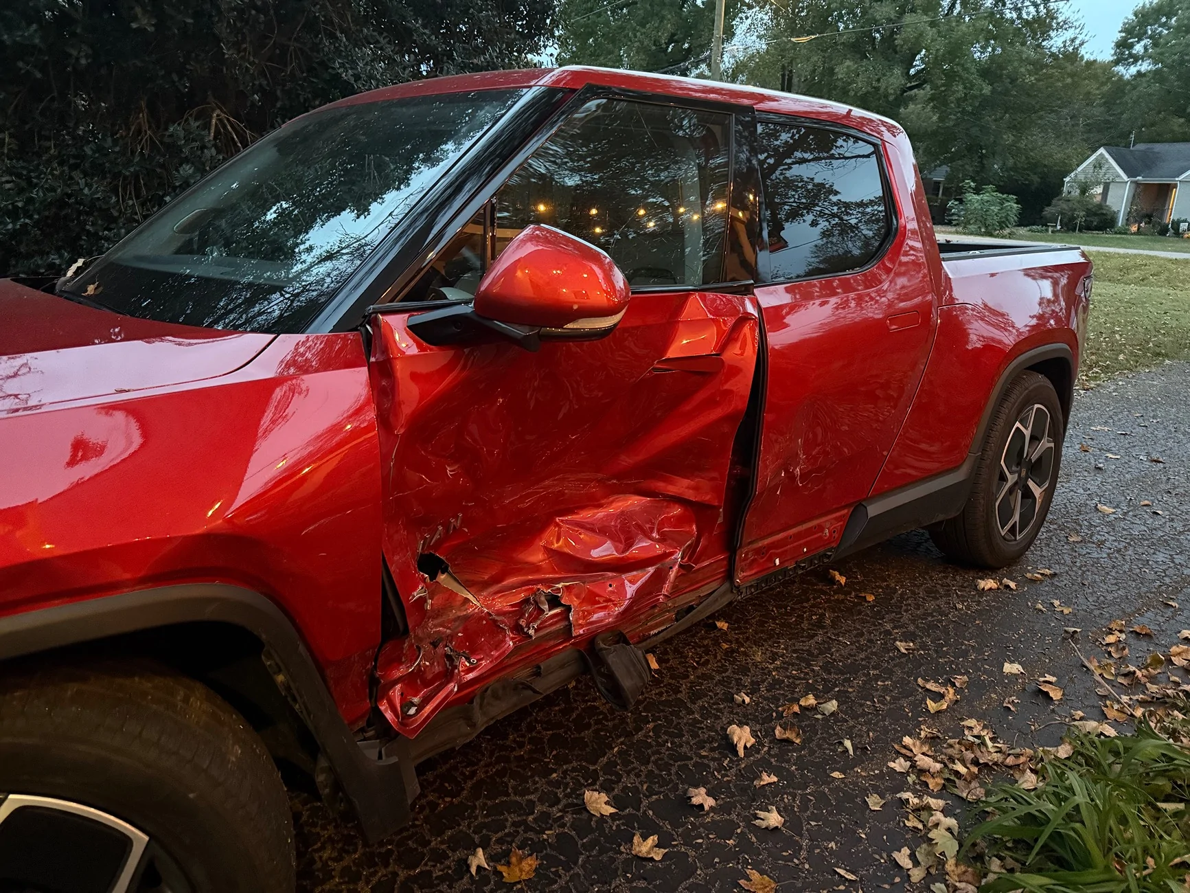 Rivian R1T R1S Think it’s totaled? IMG_6544