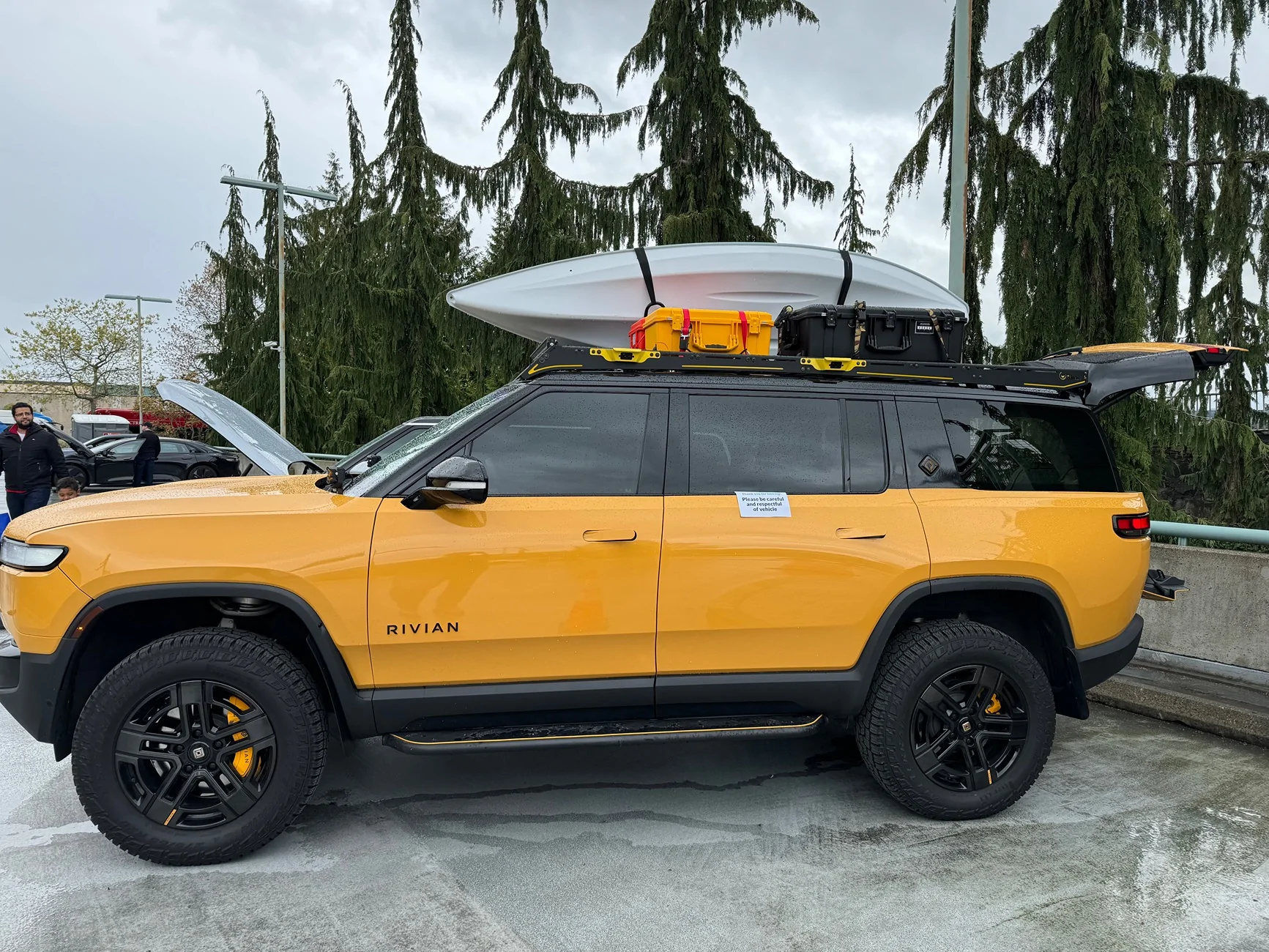 Rivian R1T R1S Thinking about a Prinsu Pro Roof Rack IMG_1209