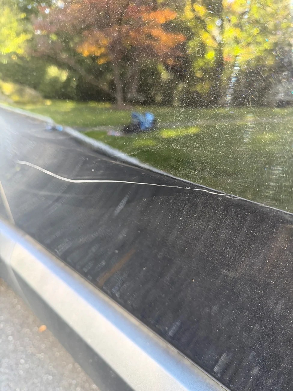 Rivian R1T R1S Scratch on rear passenger door - how much to repair / repaint? IMG_0195