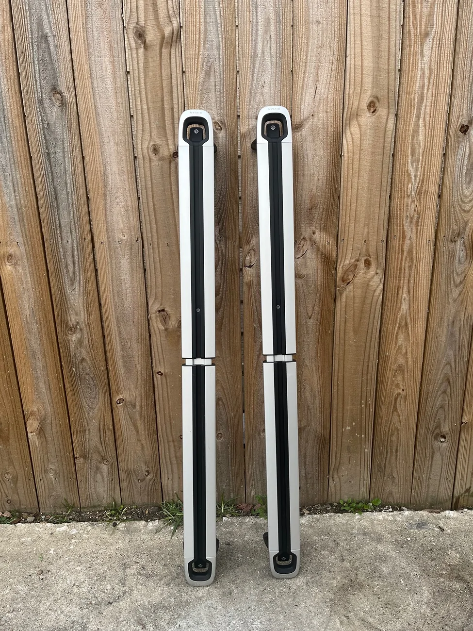 Rivian R1T R1S FS: Rivian Silver Crossbars-$300 OBO IMG_1301