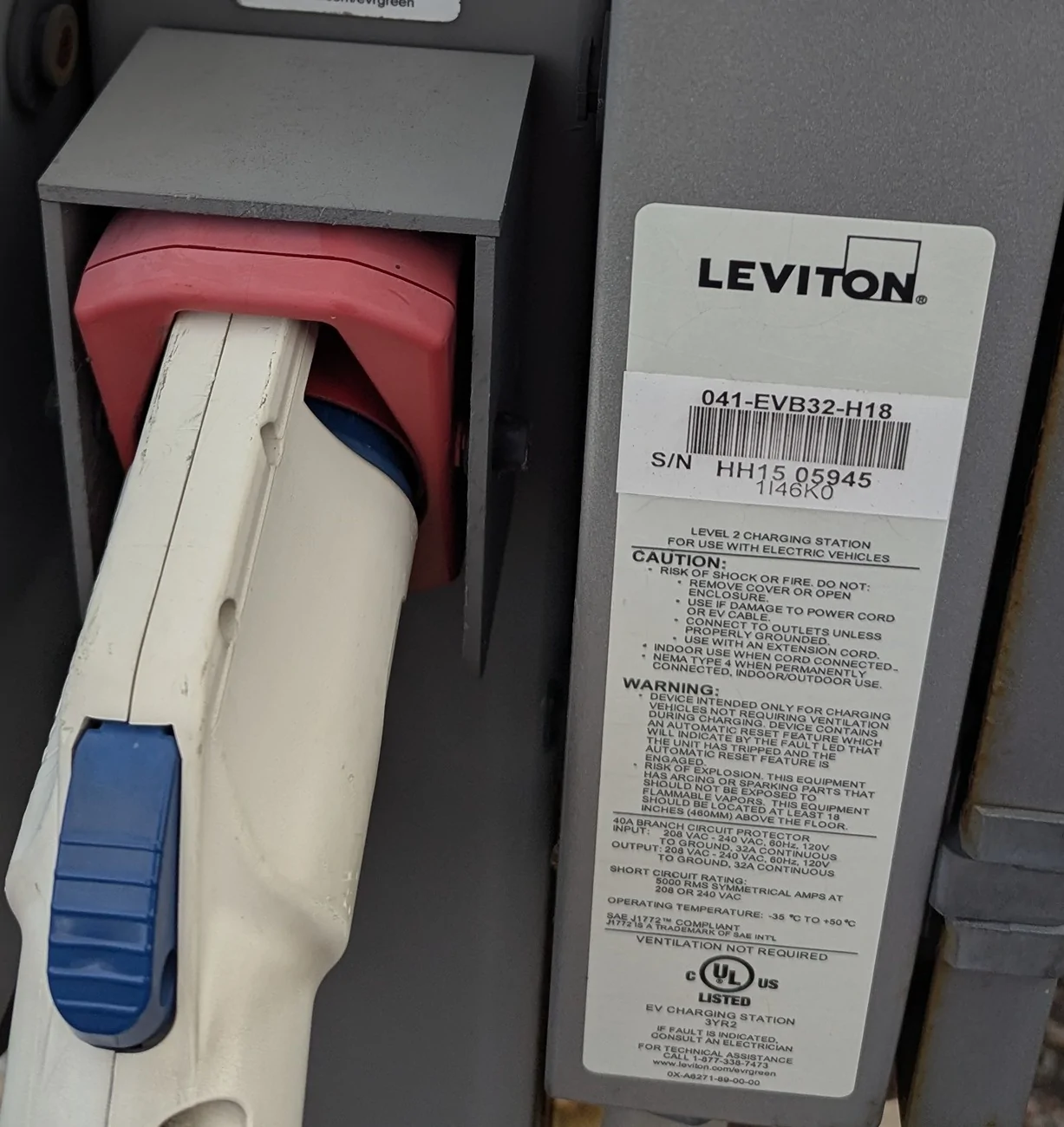 Rivian R1T R1S Improving charge rate on EVSE at work? PXL_20251031_205928924