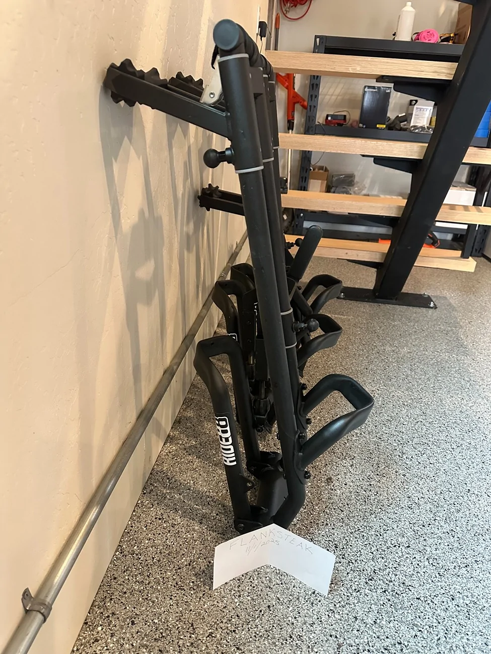 Rivian R1T R1S Ride 88 Truck Bed 3 Bike Rack QR3 U-Track Kit (Triple) IMG_2689