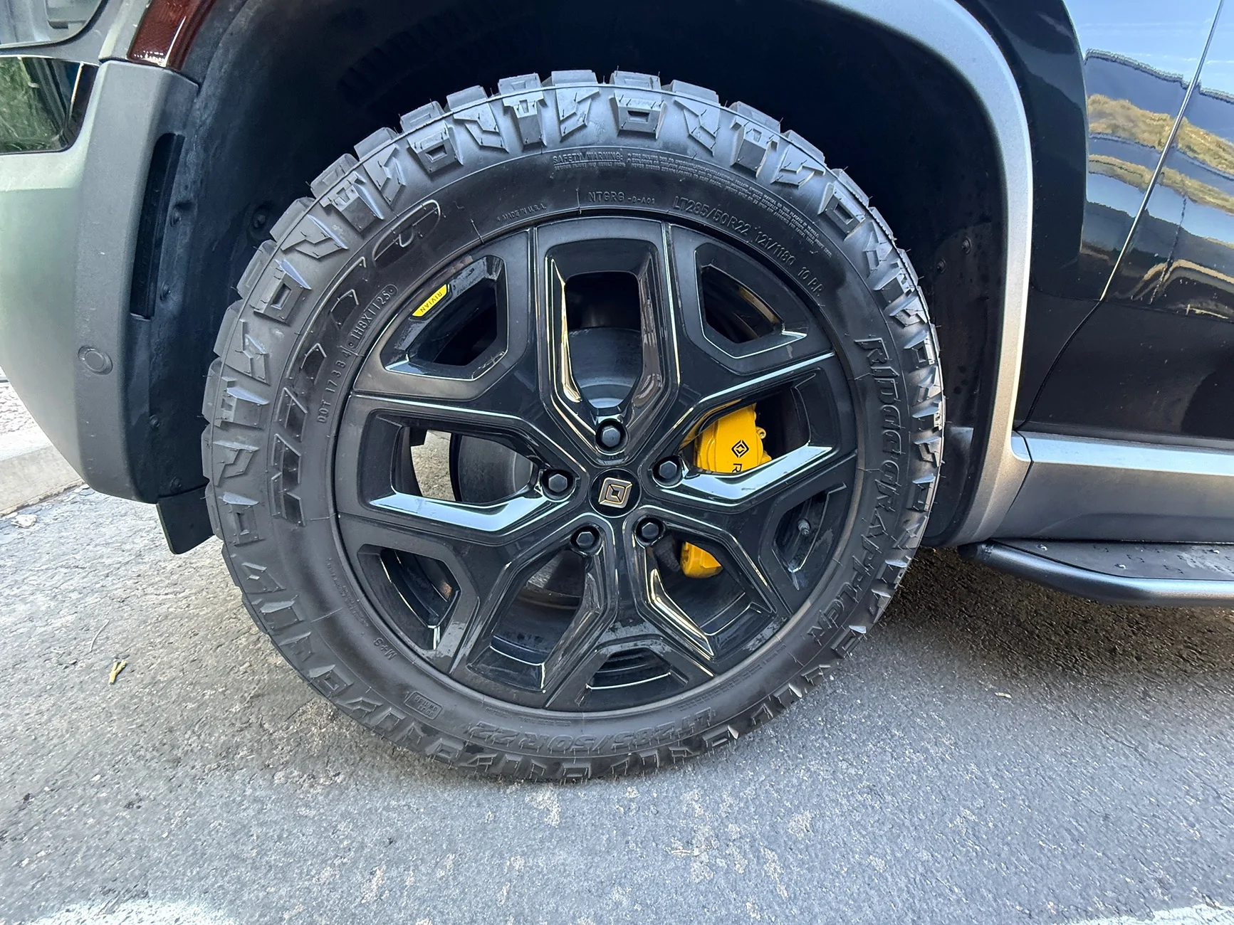 Rivian R1T R1S Experience with 22” Nitto Ridge Grapplers for R1T IMG_1705