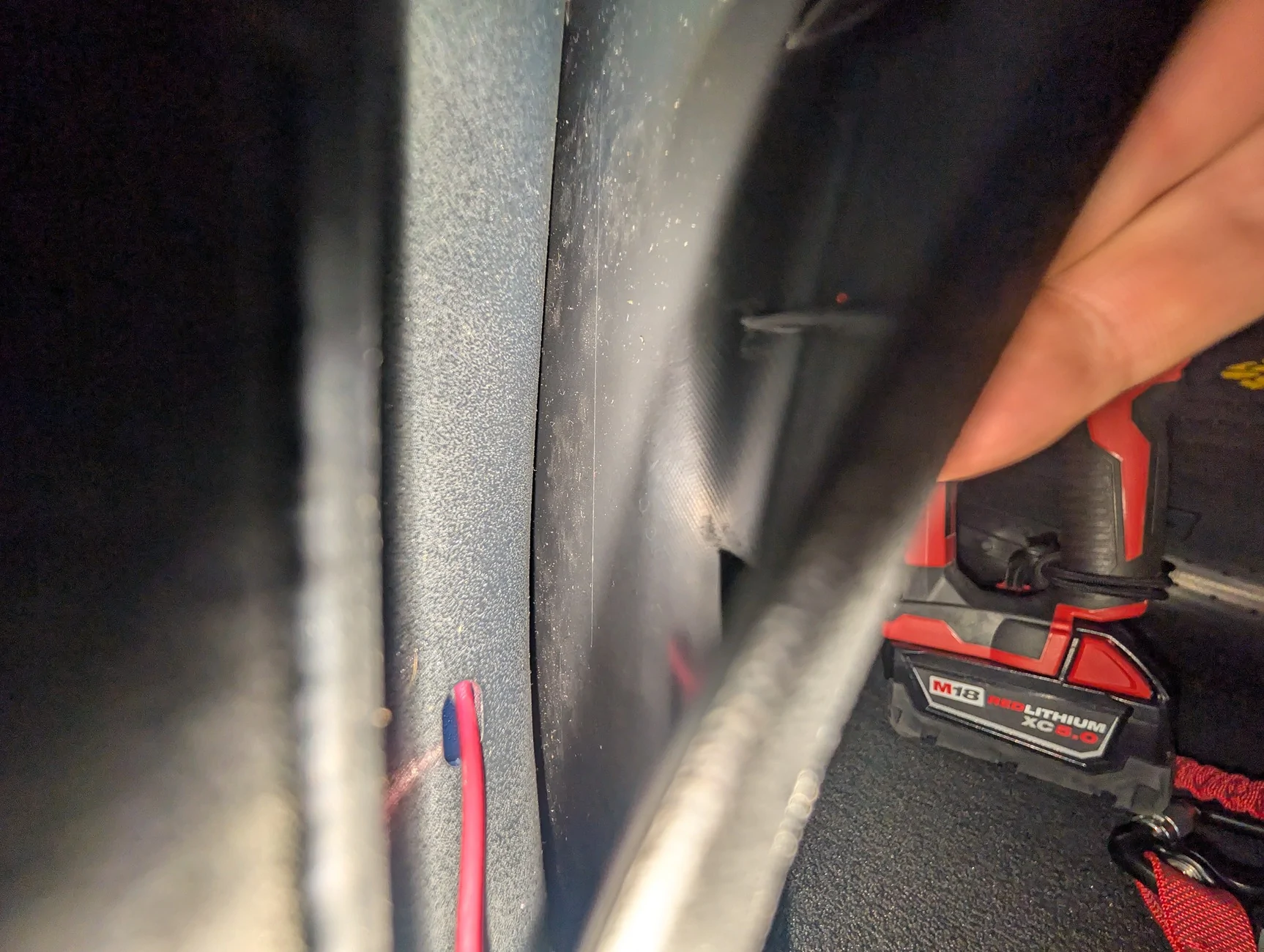 Rivian R1T R1S Diving Into Gen2 Standard Audio to Add a Subwoofer PXL_20251102_204207529