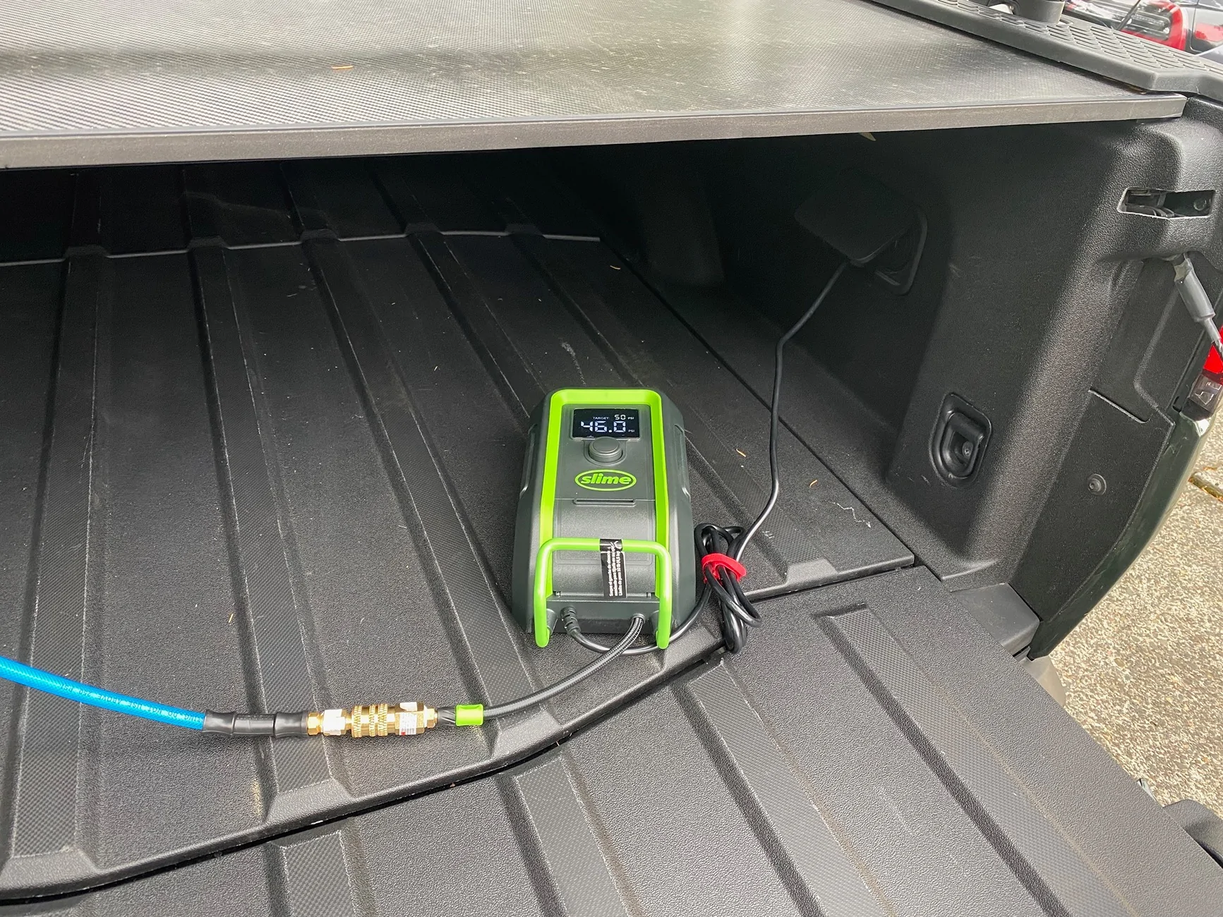 Rivian R1T R1S Portable tire pump? IMG_0141