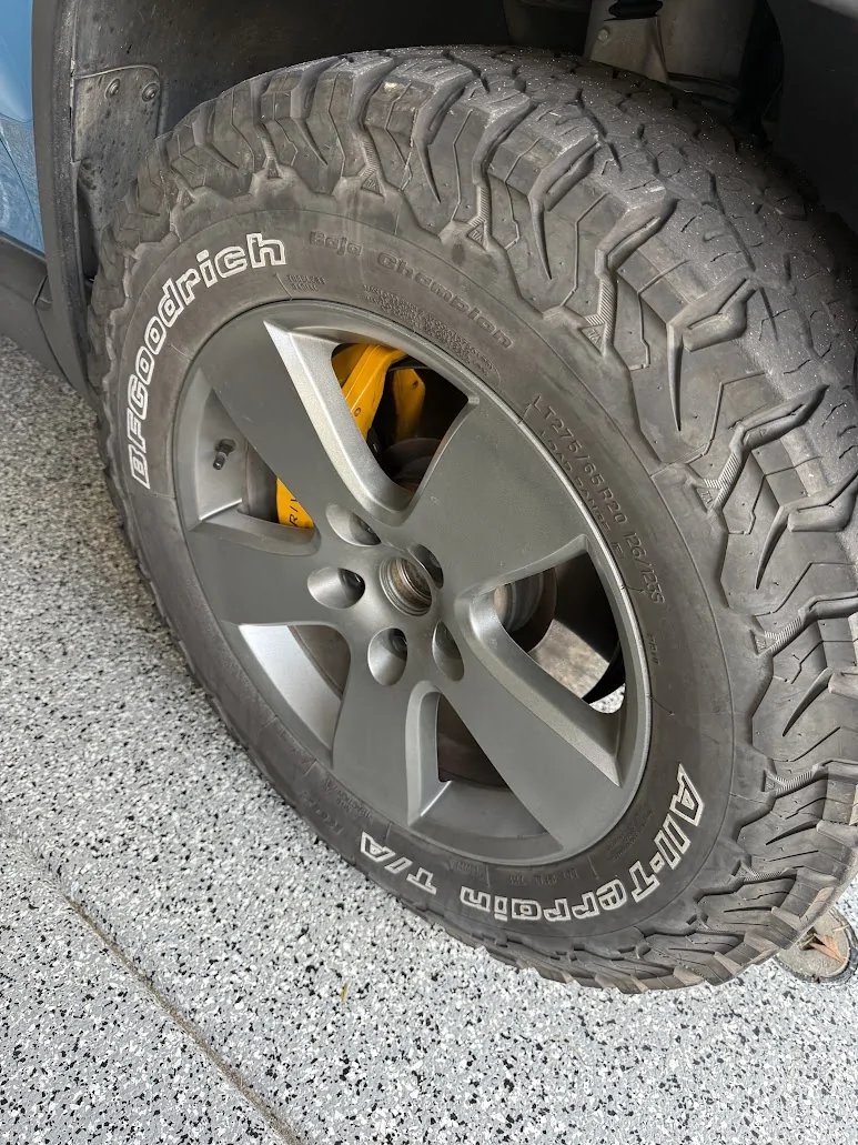 Rivian R1T R1S Affordable Winter Wheels Setup: Ram 2363 IMG_4360