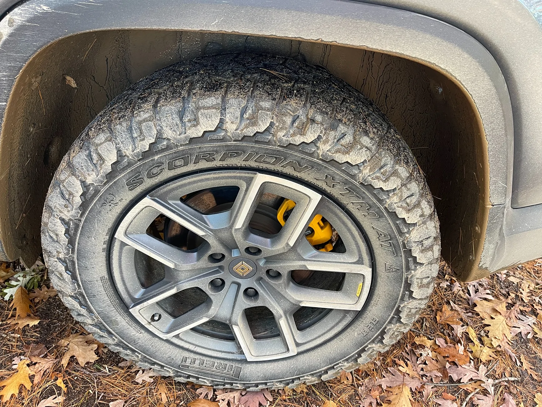 Rivian R1T R1S Goodyear Territory AT 275/60/20 Factory AT tires + saving $ New Scorps