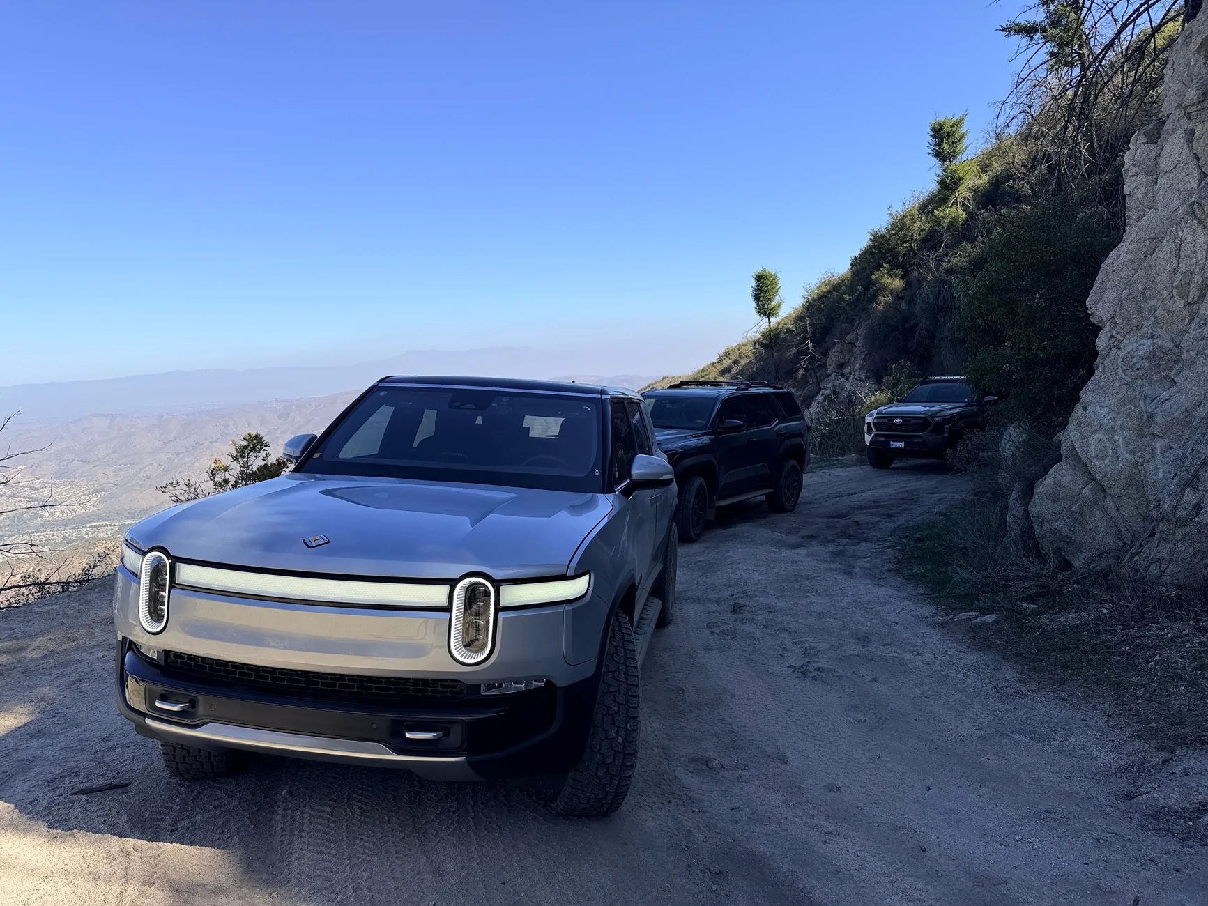 Rivian R1T R1S Sharing trails with ICE rigs: good, bad, or neutral? IMG_3938