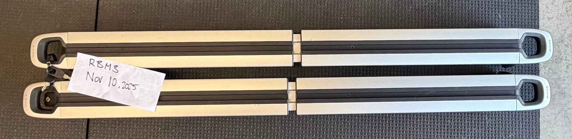 Rivian R1T R1S SOLD: Rivian crossbars IMG_0026
