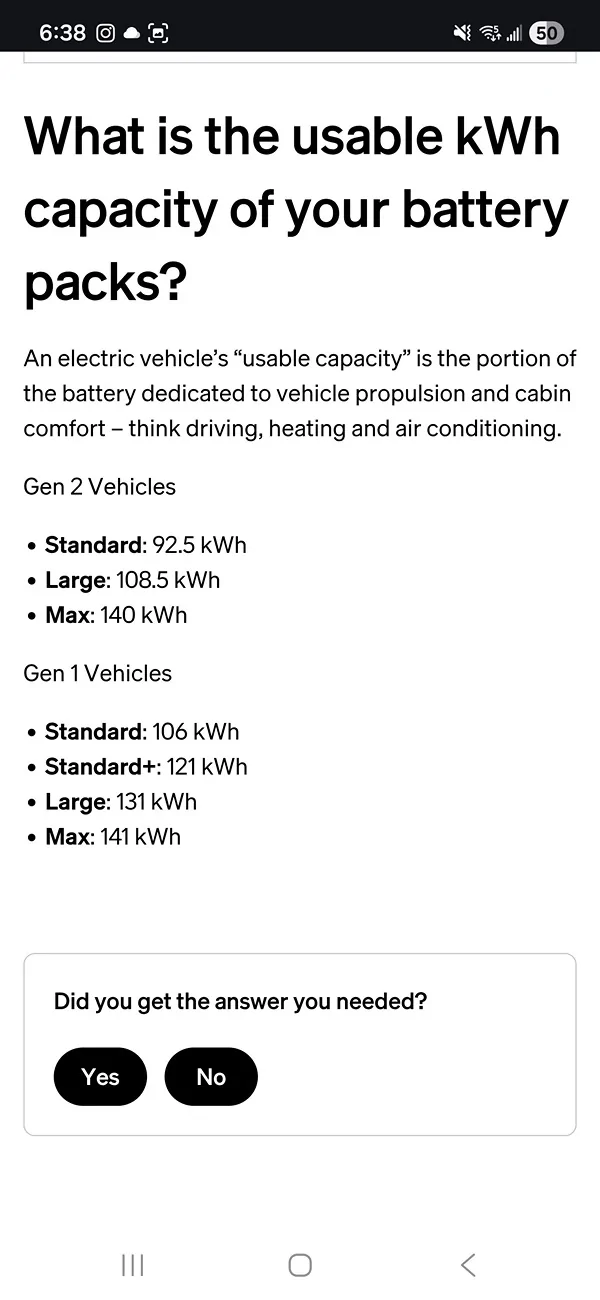 Rivian R1T R1S HVB battery capacity - is there any way to determine its current capacity? Screenshot_20251111_183809_Chrom