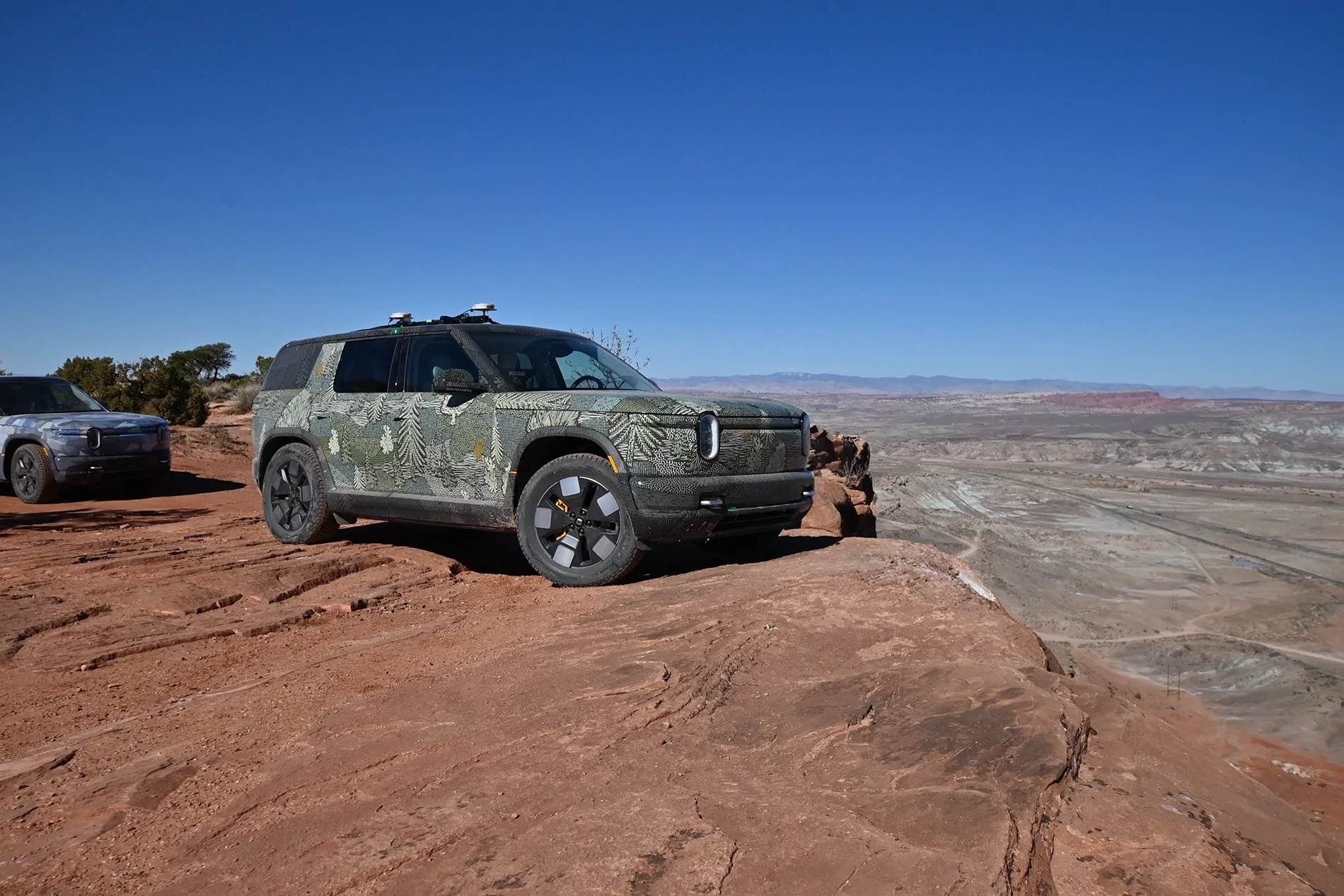 Rivian R1T R1S Latest R2 pics off roading on Moab trails Latest R2 pics off roading on Moab trails 2