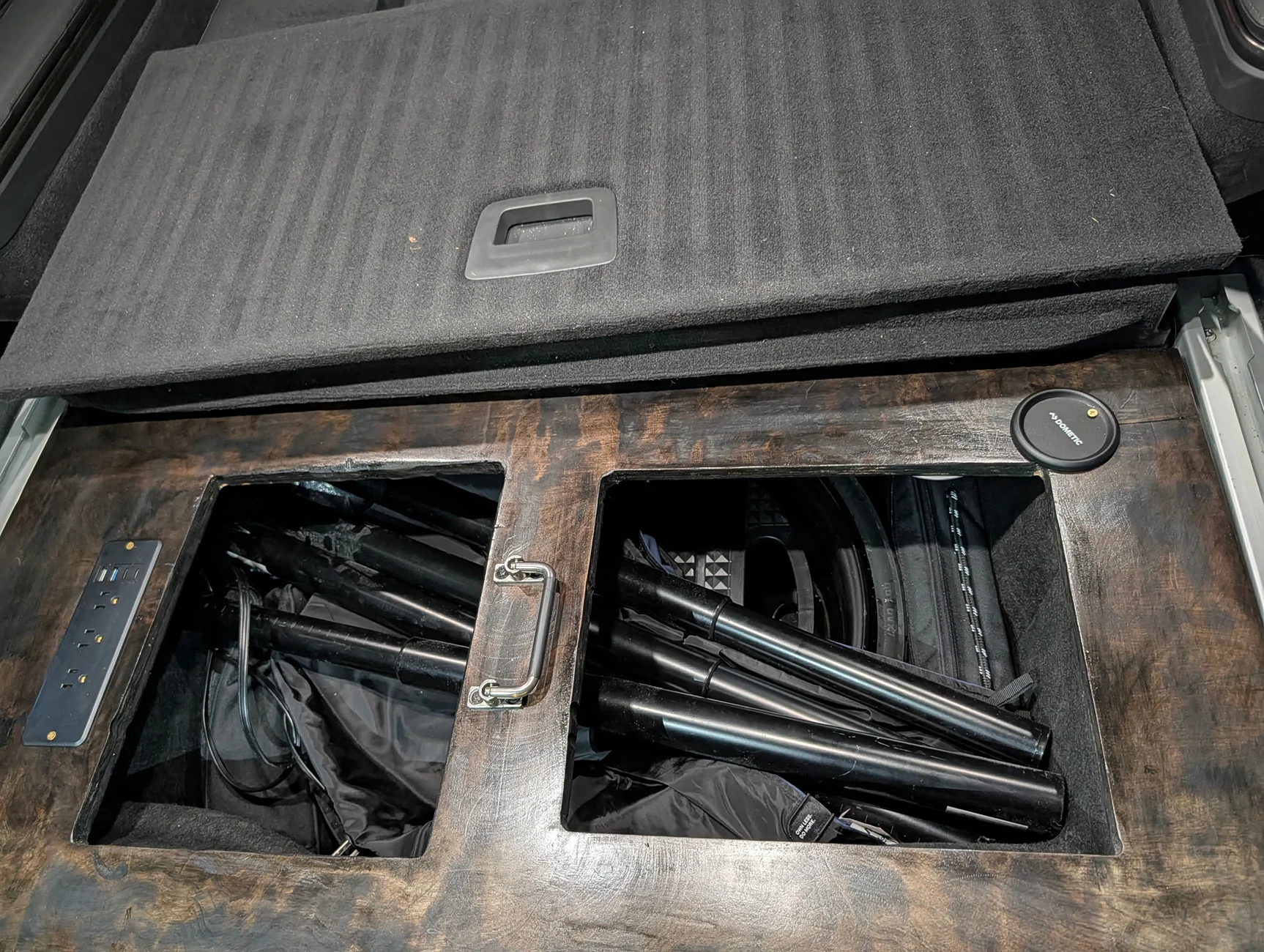 Rivian R1T R1S My R1S Camp Kitchen Custom DIY (Field Testing Complete) PXL_20251113_034514382