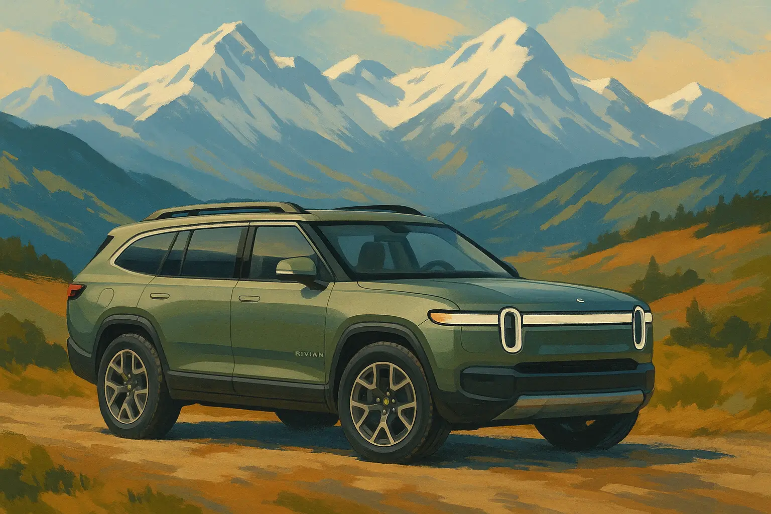 Rivian R1T R1S Could the Rivian R4 model be right in front of our eyes? Rivian Wagon