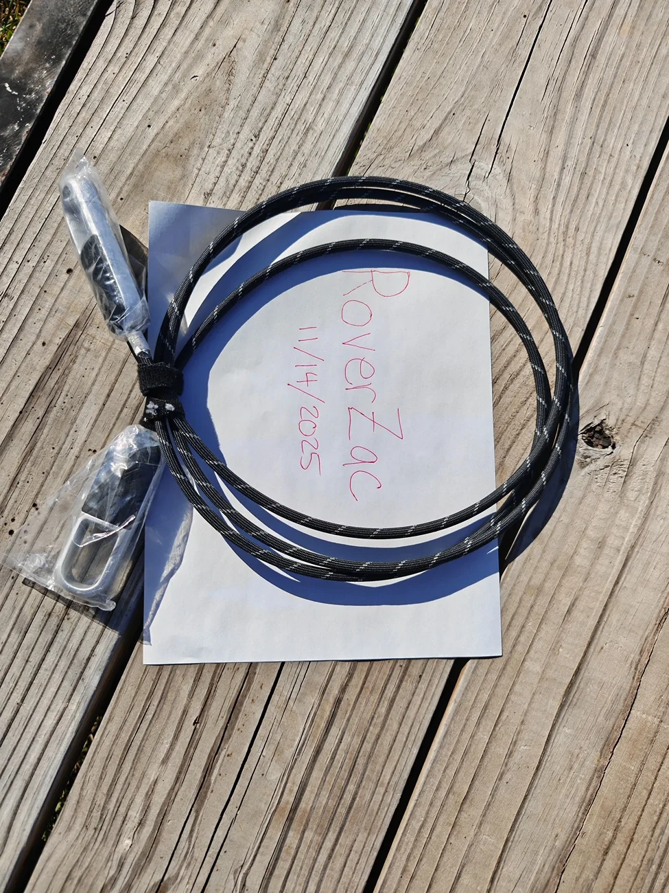 Rivian R1T R1S OE Locking Security Cable - $50 5230