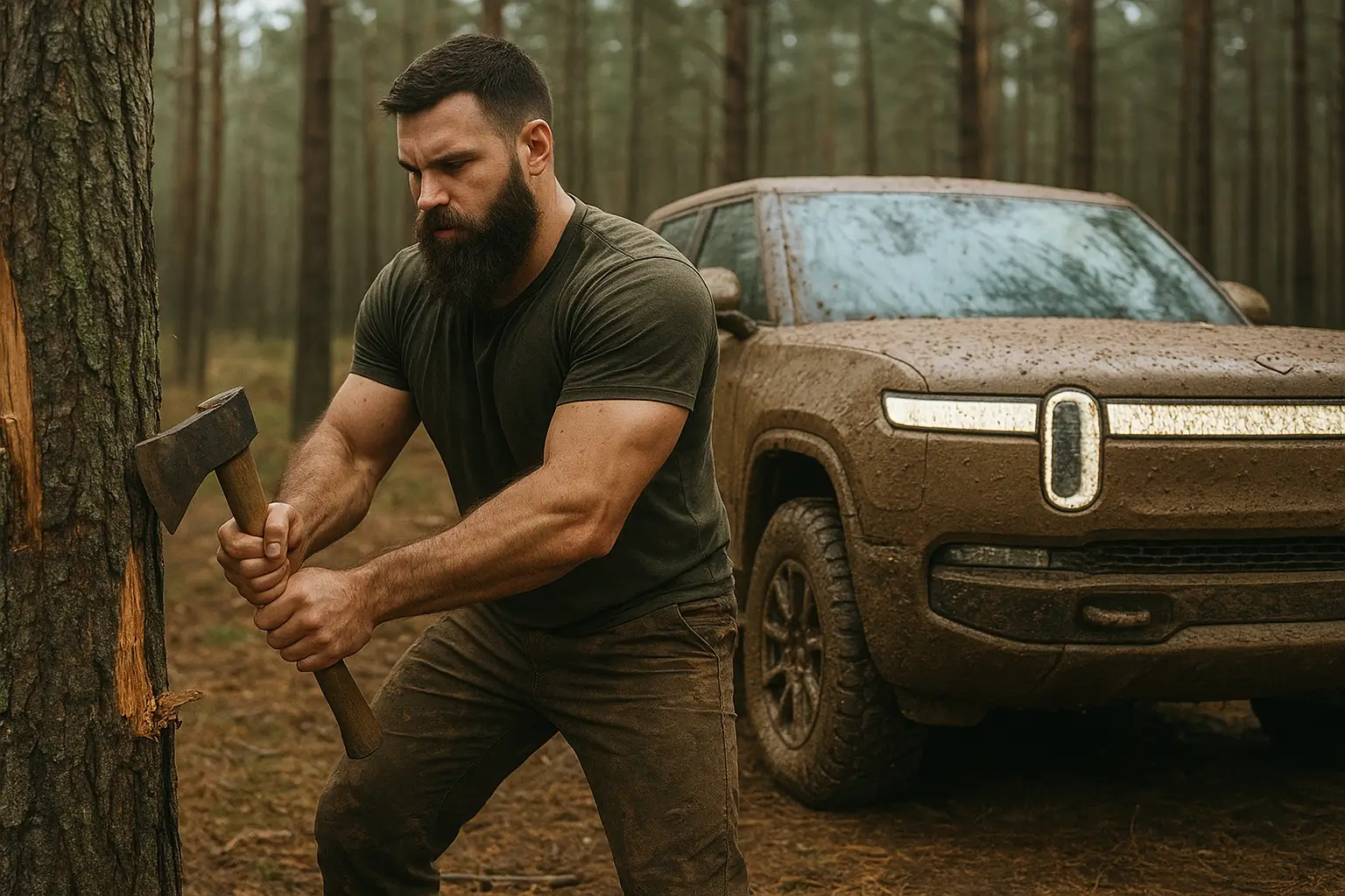 Rivian R1T R1S 100k miles! Thoughts on my Rivian R1T (owner's review) Macho machin