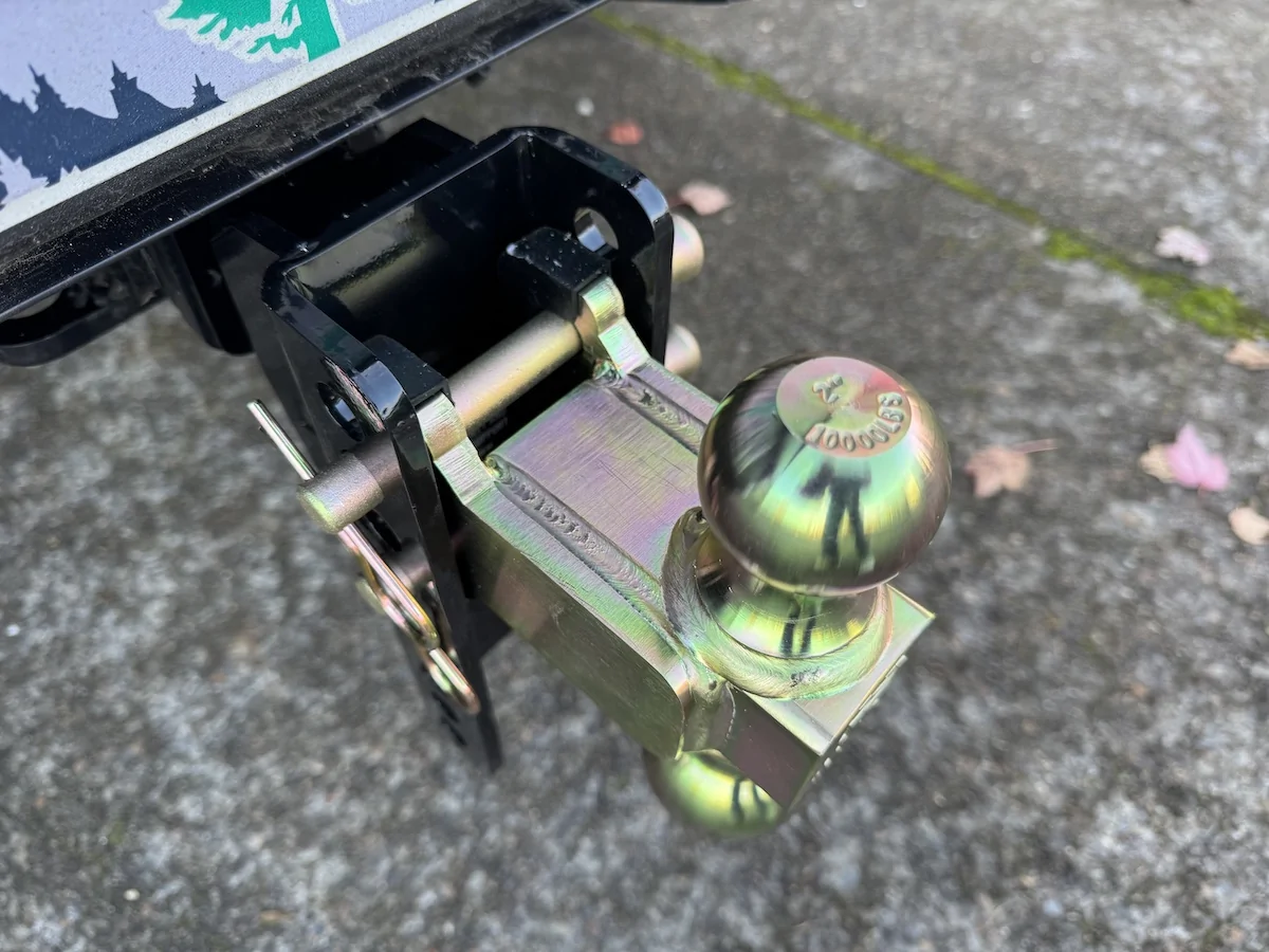 Rivian R1T R1S What Are You Hauling (or Hauled) in your Rivian? 🦾 hitch 2