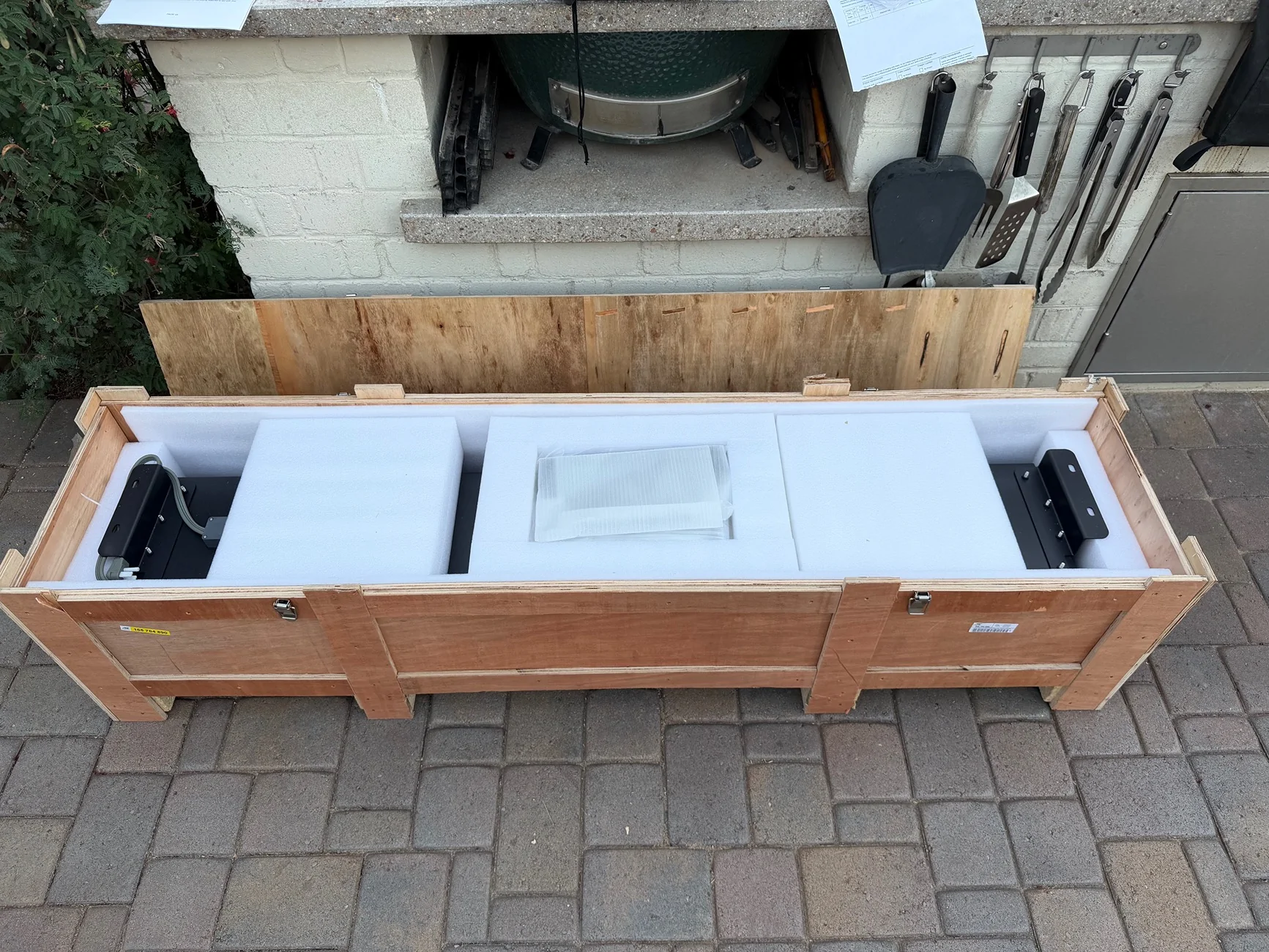 Rivian R1T R1S Boxgods (Rivian Aftermarket Group) Gear Tunnel Slide Out Utility Tray Install & Review IMG_0651