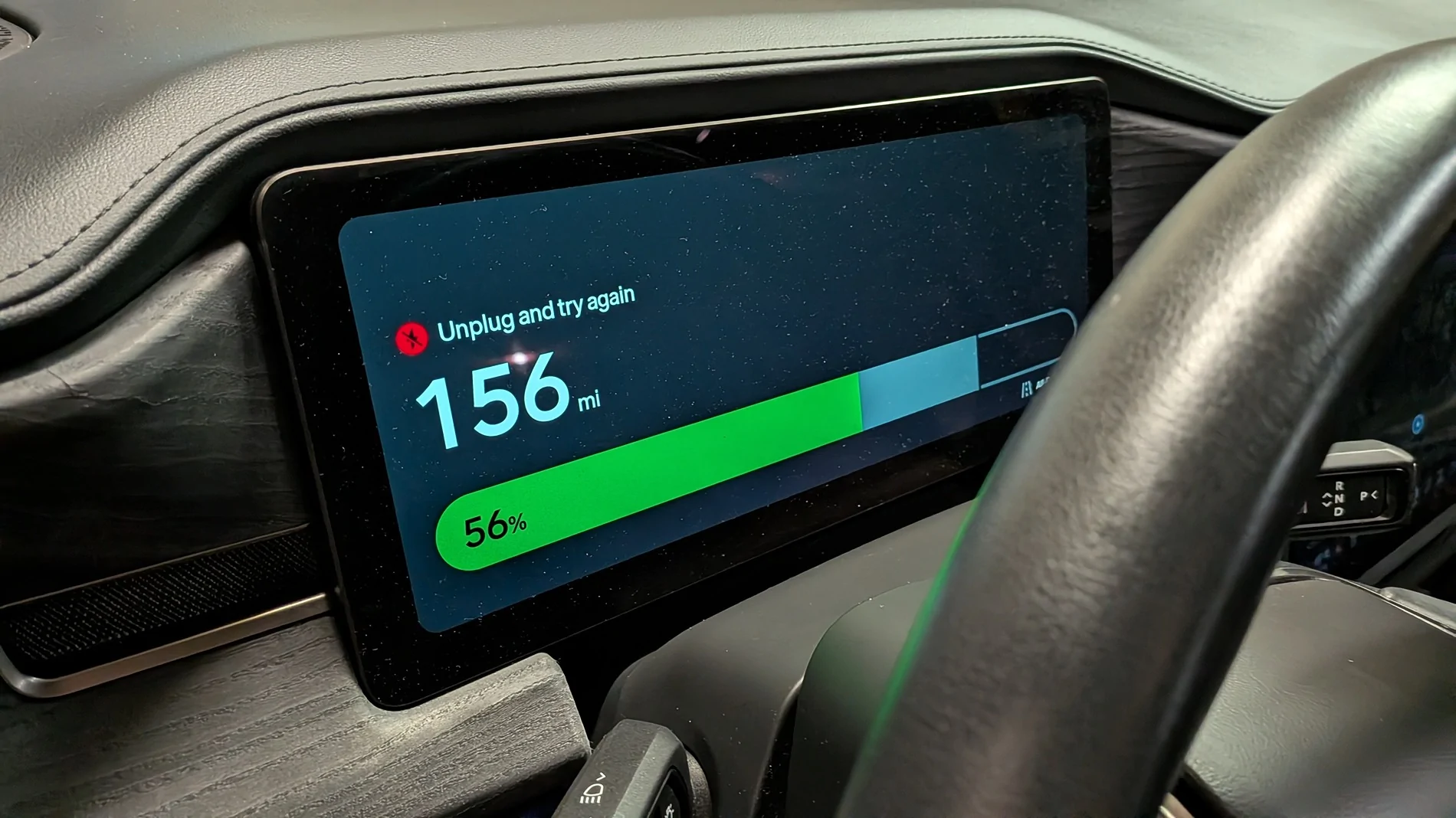 Rivian R1T R1S Charging Error - Unplug and Retry Again 4141