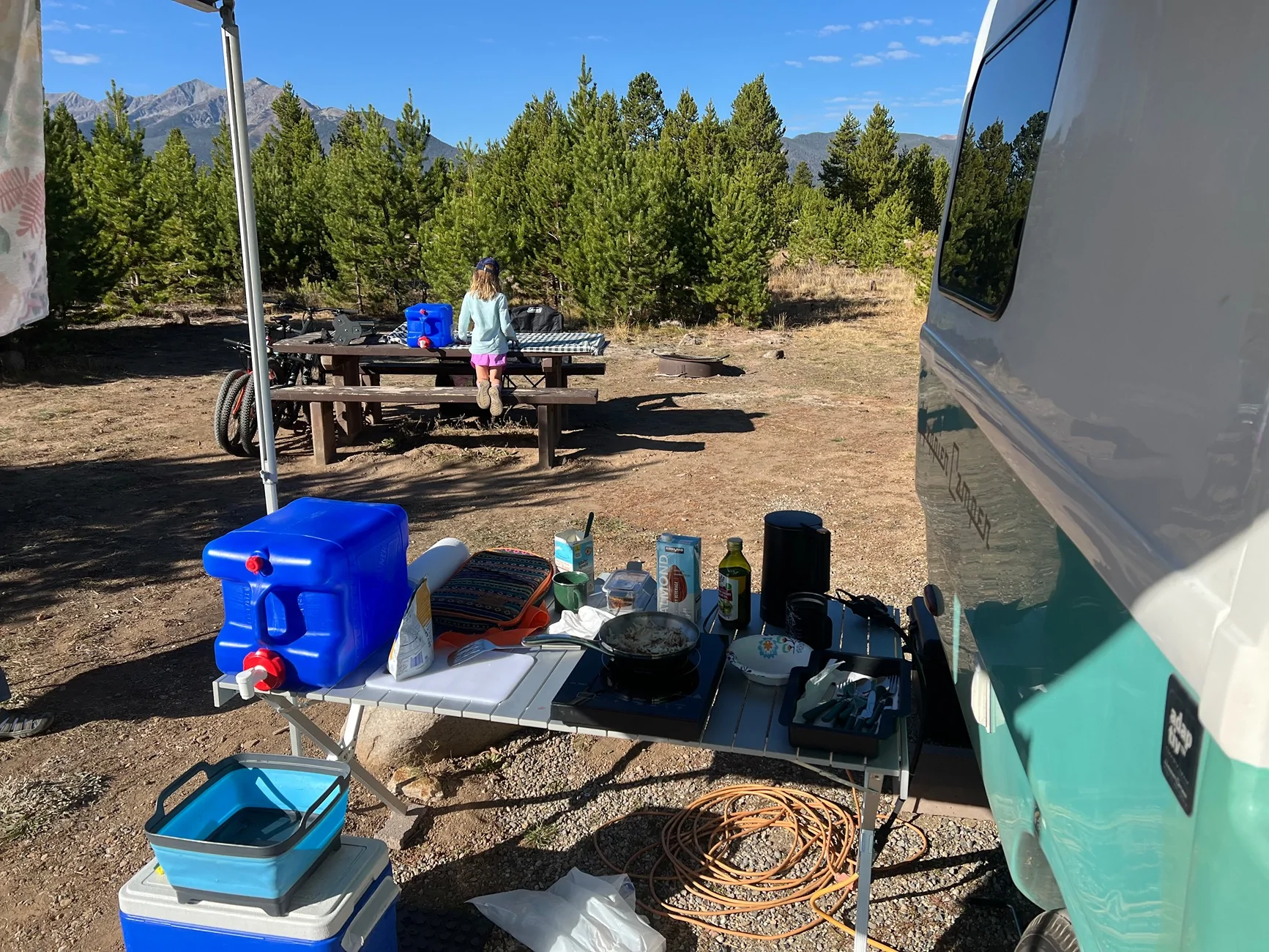 Rivian R1T R1S What’s your go-to camp kitchen cooking setup? 🍳 IMG_9936