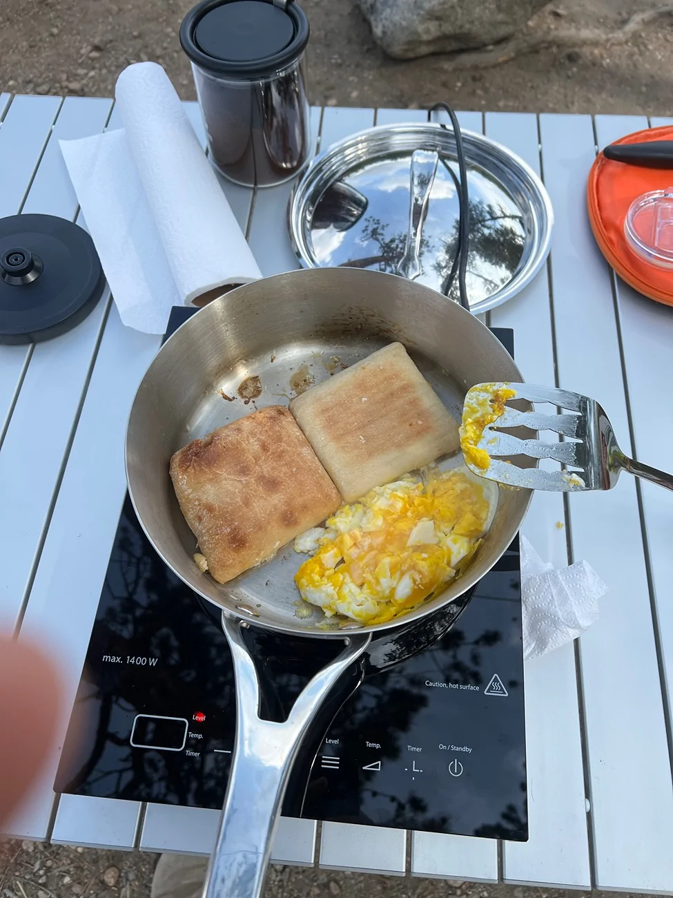 Rivian R1T R1S What’s your go-to camp kitchen cooking setup? 🍳 IMG_0785