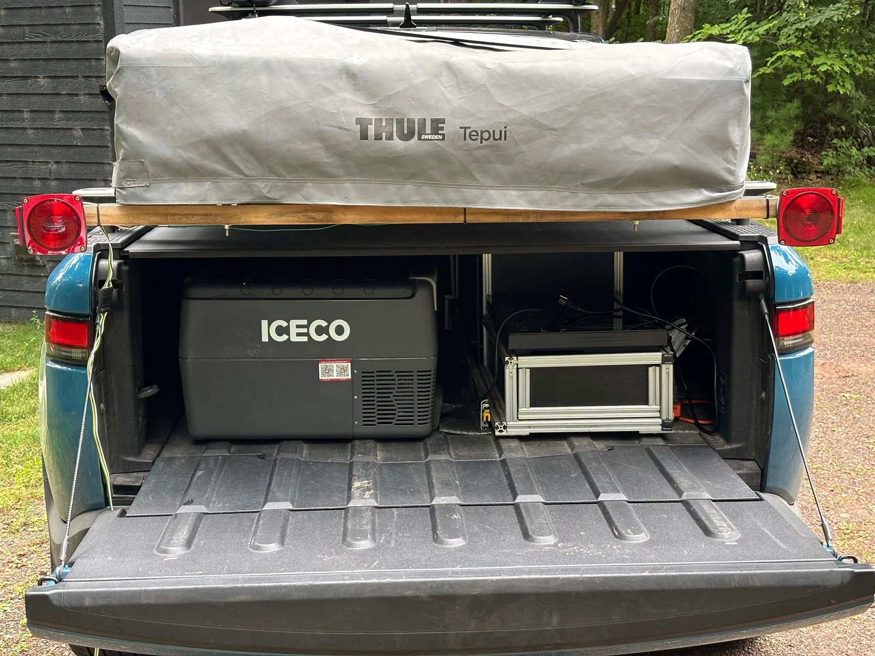 Rivian R1T R1S What’s your go-to camp kitchen cooking setup? 🍳 Kit 1