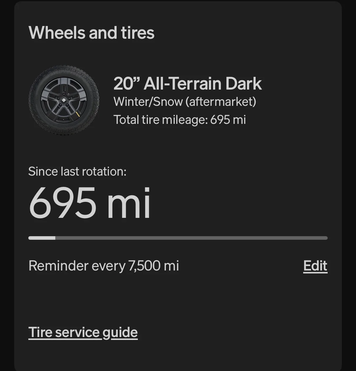 Rivian R1T R1S Adaptive Cruise Control Faulty After Wheel Swap IMG_0183
