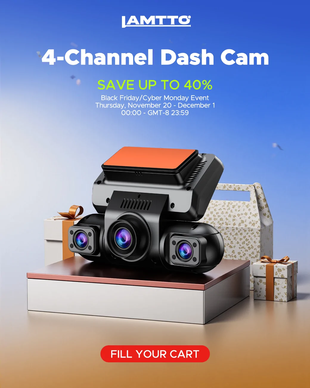 2025 4runner 6th gen LAMTTO Black Friday/Cyber Monday Deals Event 2025 {filename}