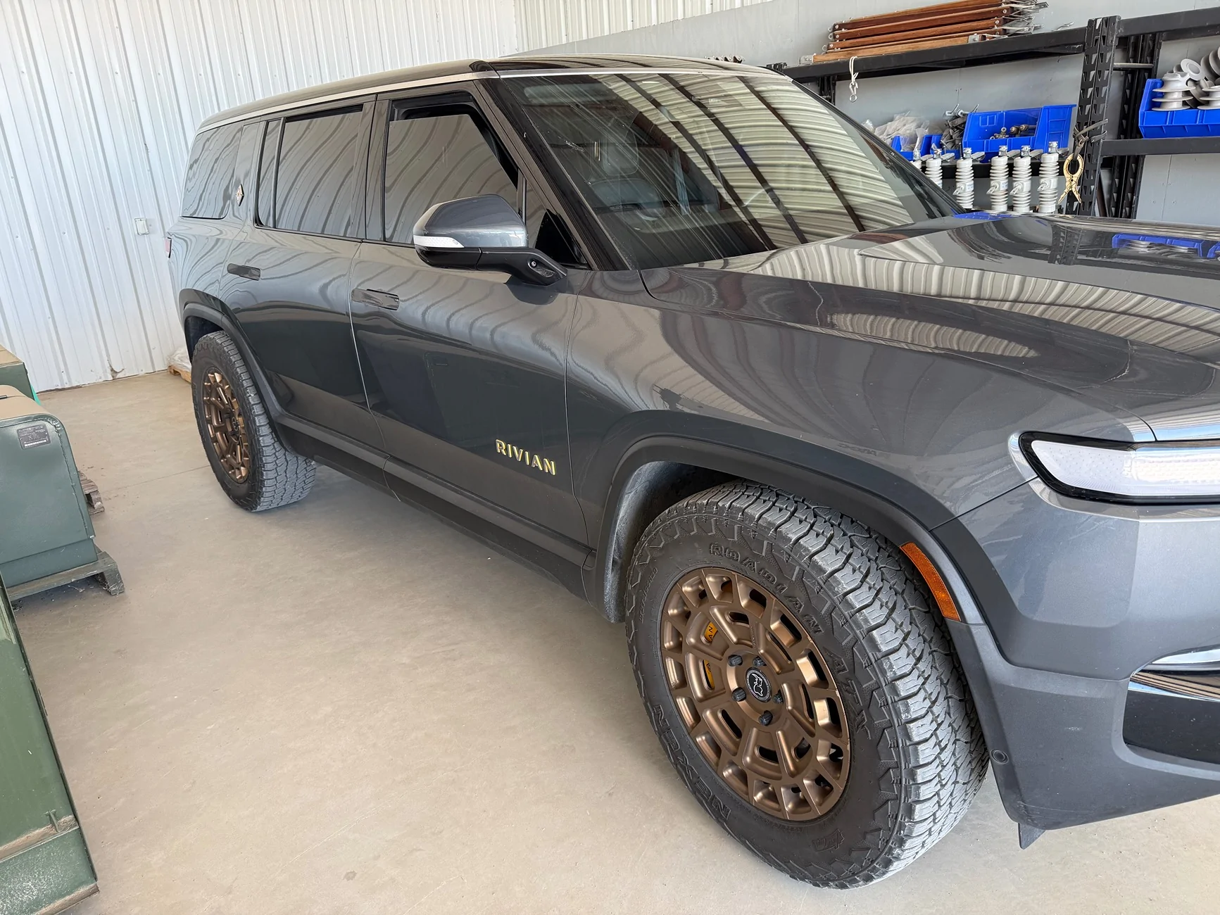 Rivian R1T R1S SOLD - Set of 5 Black Rhino Wheels in Bronze With Tires $2,600 o.b.o. IMG_1524