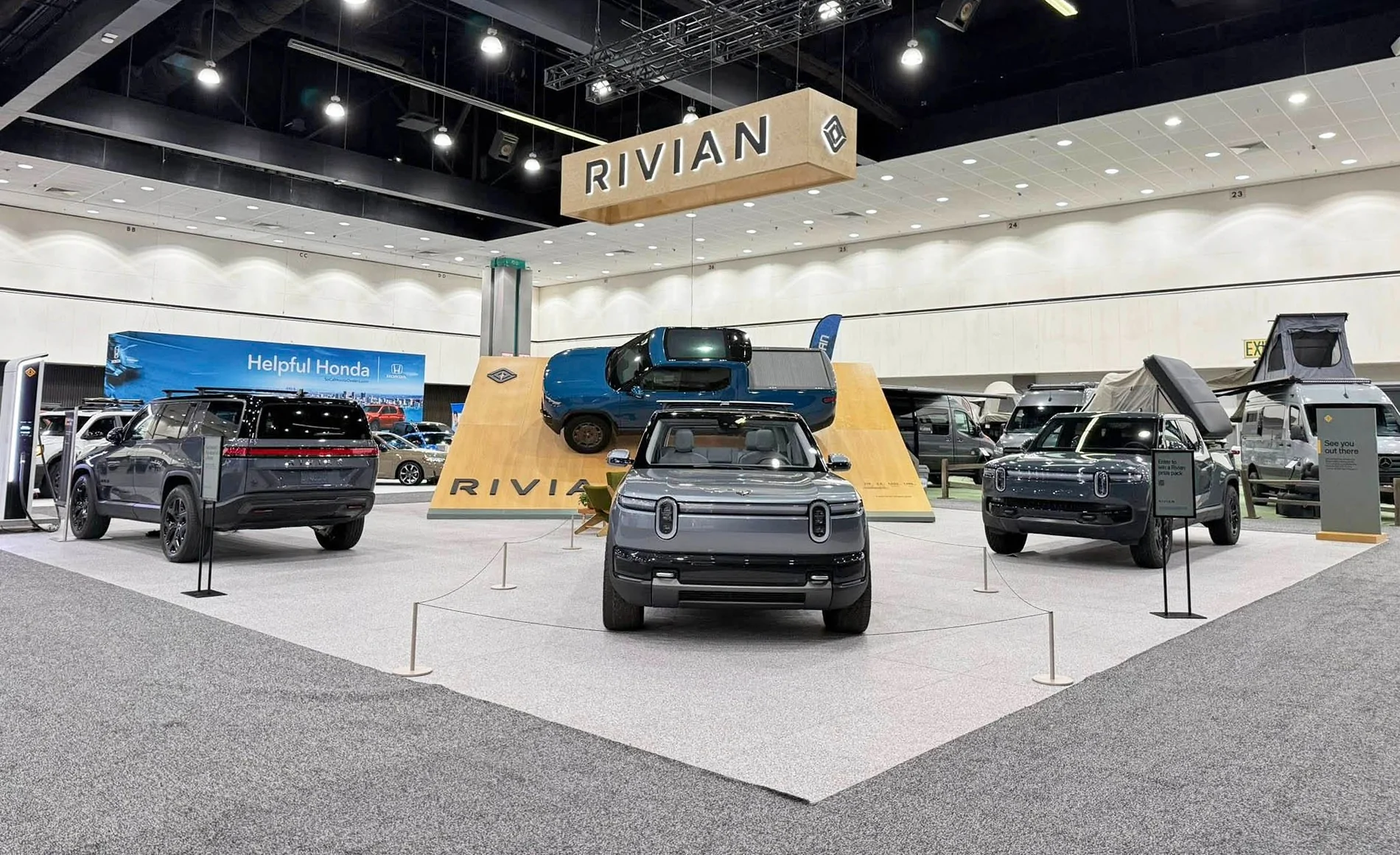 Rivian R2 at LA Auto Show 2025 (photos & videos) {filename}