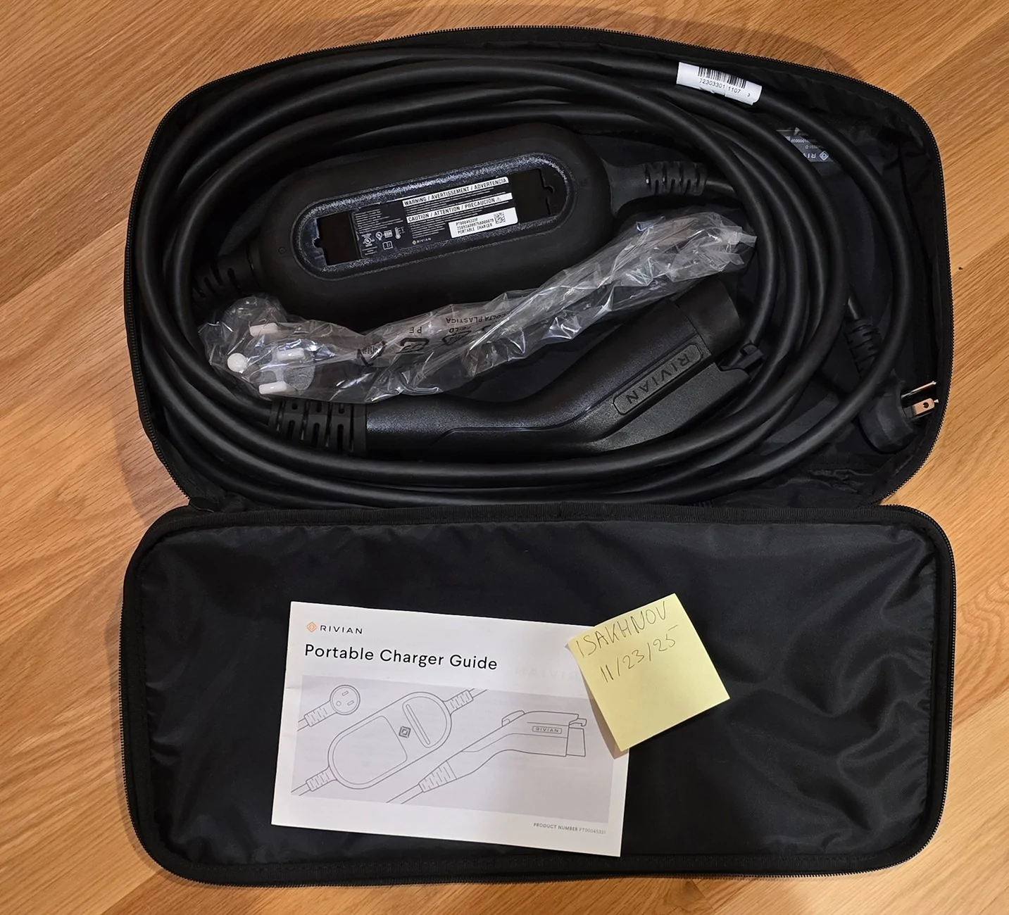 Rivian R1T R1S Rivian portable charger, never used - $150 20251123_202736