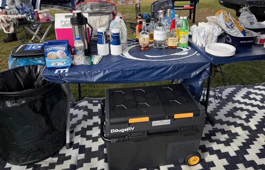 Rivian R1T R1S What’s your go-to camp kitchen cooking setup? 🍳 1763996111676-di