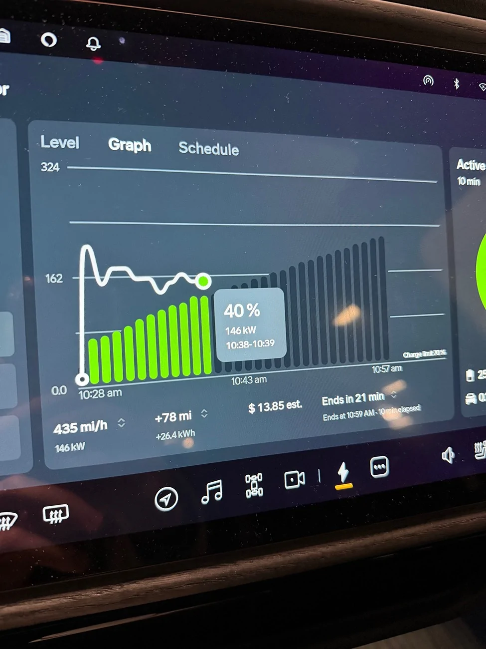 Rivian R1T R1S Tesla Supercharger Charging Speed IMG_0368