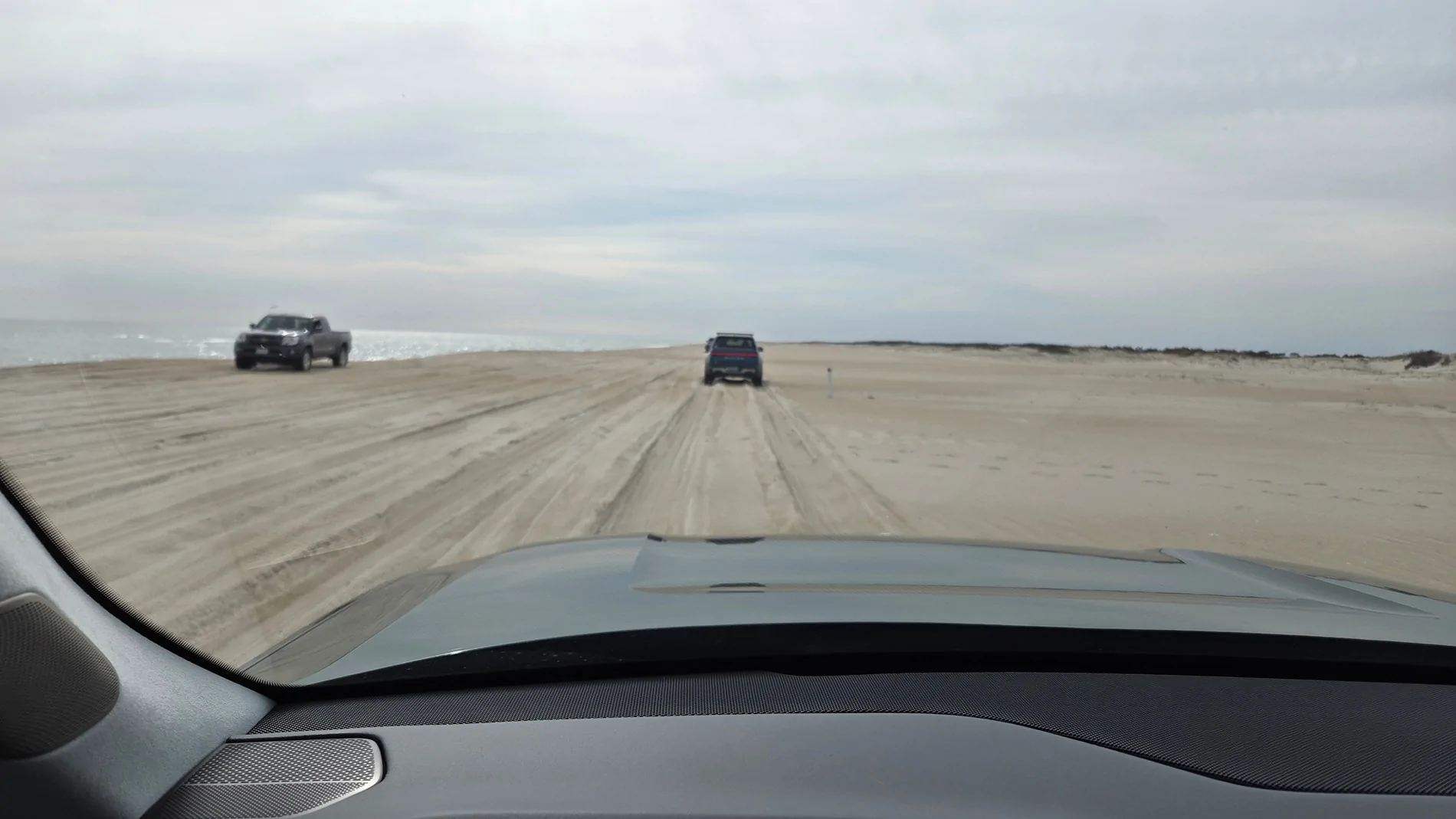 Rivian R1T R1S My First time Camping(ever) in my Rivian with the Mid-Atlantic Club on Assateage Island 20251115_113833