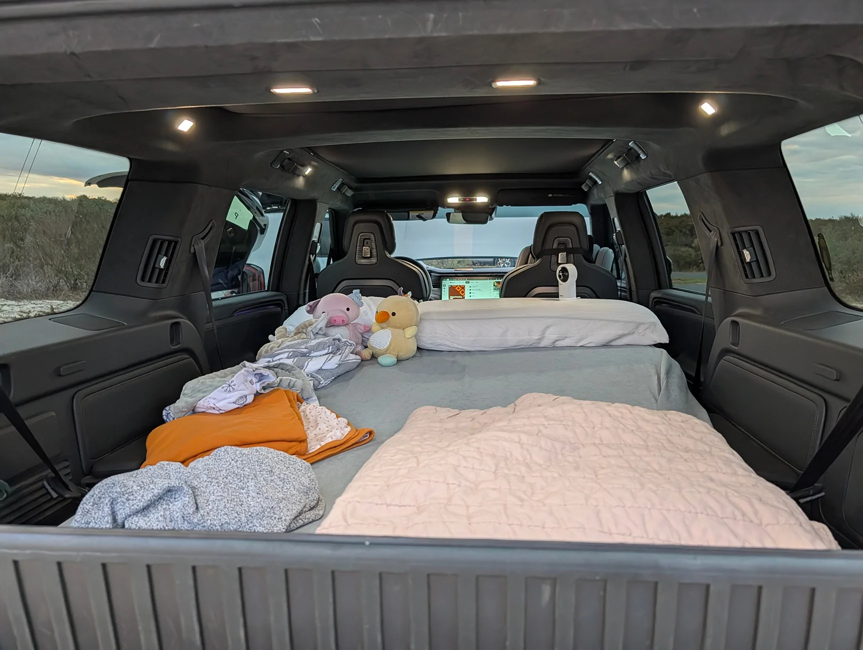 Rivian R1T R1S My First time Camping(ever) in my Rivian with the Mid-Atlantic Club on Assateage Island PXL_20251114_212839797.MP
