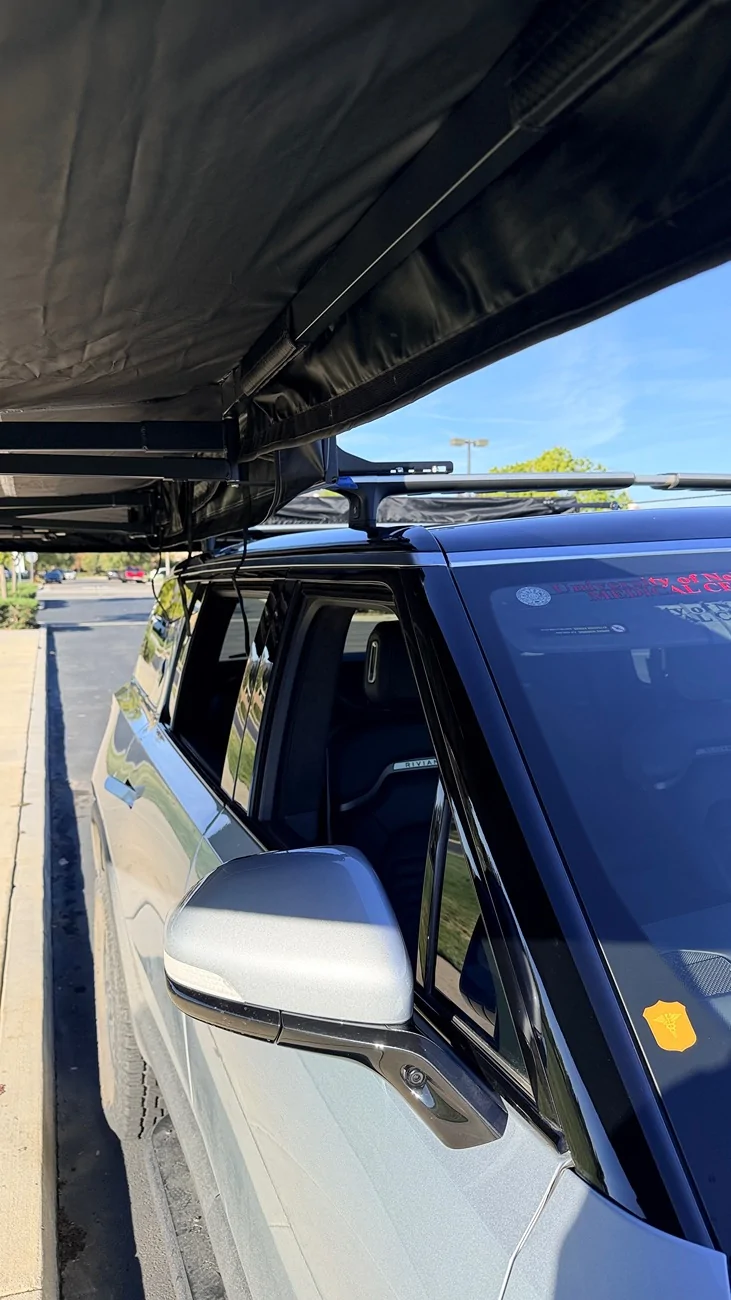 Rivian R1T R1S R1S OEM Crossbar and RTT + Awning - questions IMG_4191