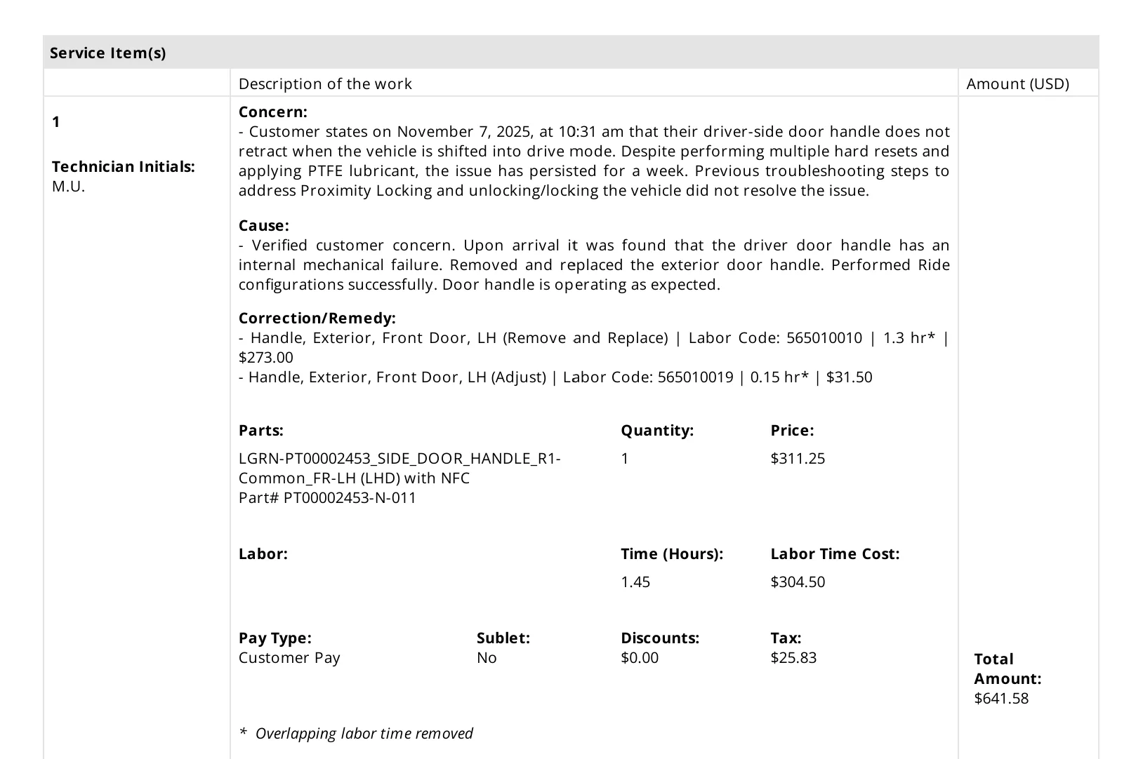 Rivian R1T R1S XCare Extended Warranty on Rivian: My Full Claim Experience (And Outcome) Forums post for Rivian repair