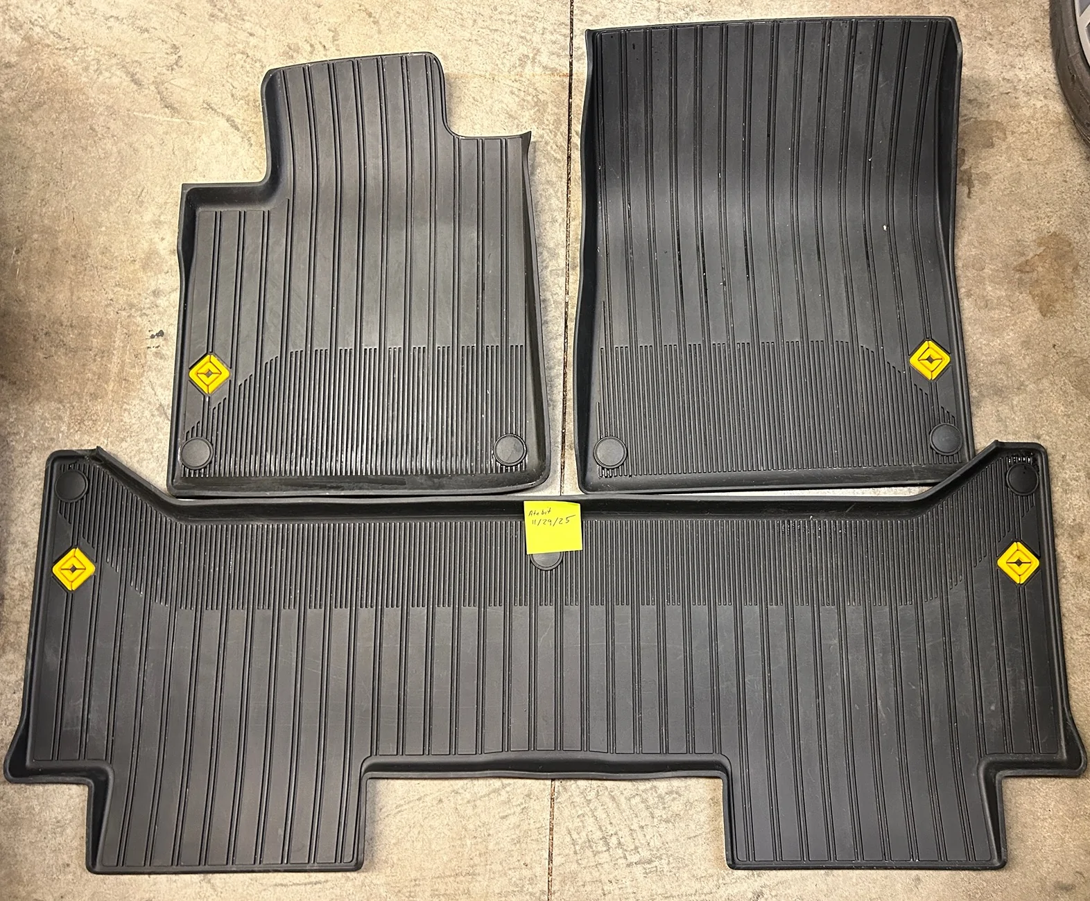 Pennsylvania - 2022-2024 OEM R1T All Weather Floor Mats $75 | Rivian ...