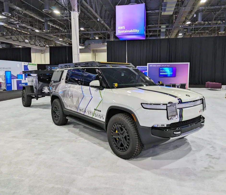 Rivian R1T R1S Modified R1S upfit build (MGM remote film rig) at Amazon AWS re:invent Modified R1S upfit build (MGM’s remote filming rig) at Amazon AWS re:invent  2