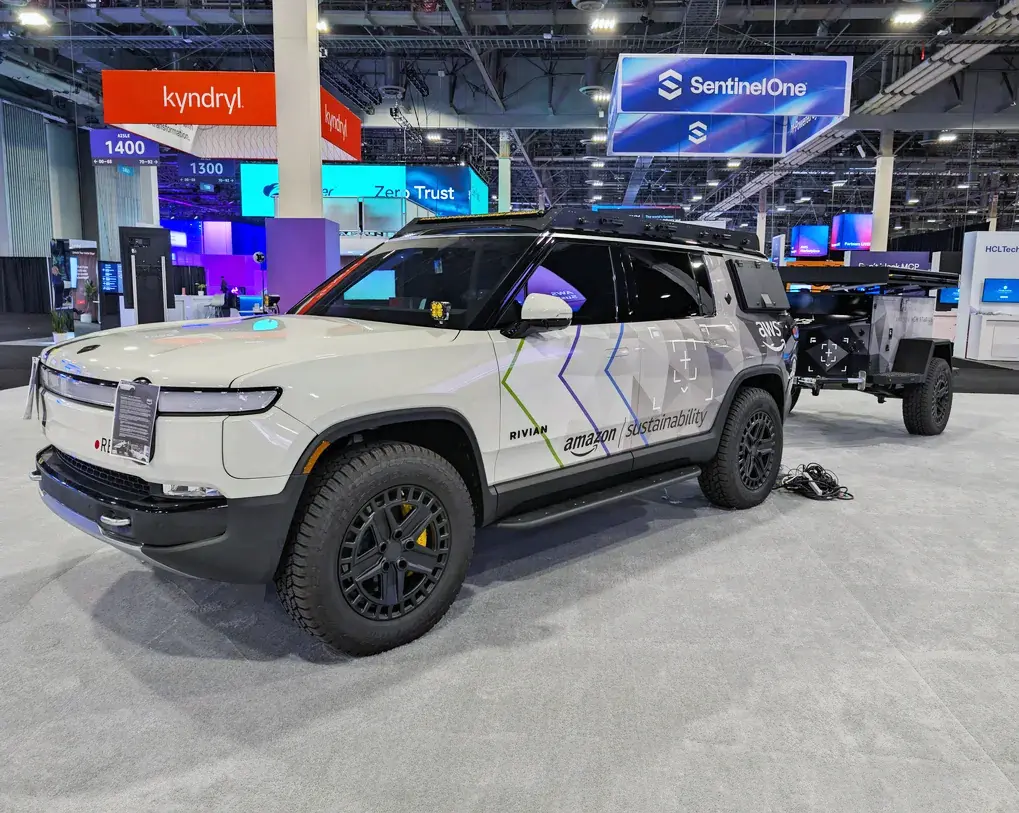 Rivian R1T R1S Modified R1S upfit build (MGM remote film rig) at Amazon AWS re:invent Modified R1S upfit build (MGM’s remote filming rig) at Amazon AWS re:invent  1