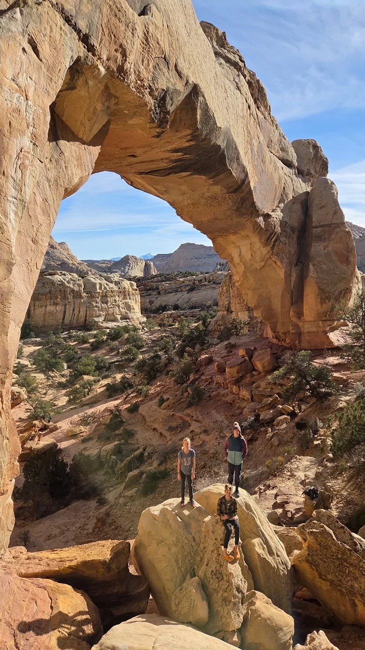 Rivian R1T R1S Thanksgiving trip around Capitol Reef 20251129_111625