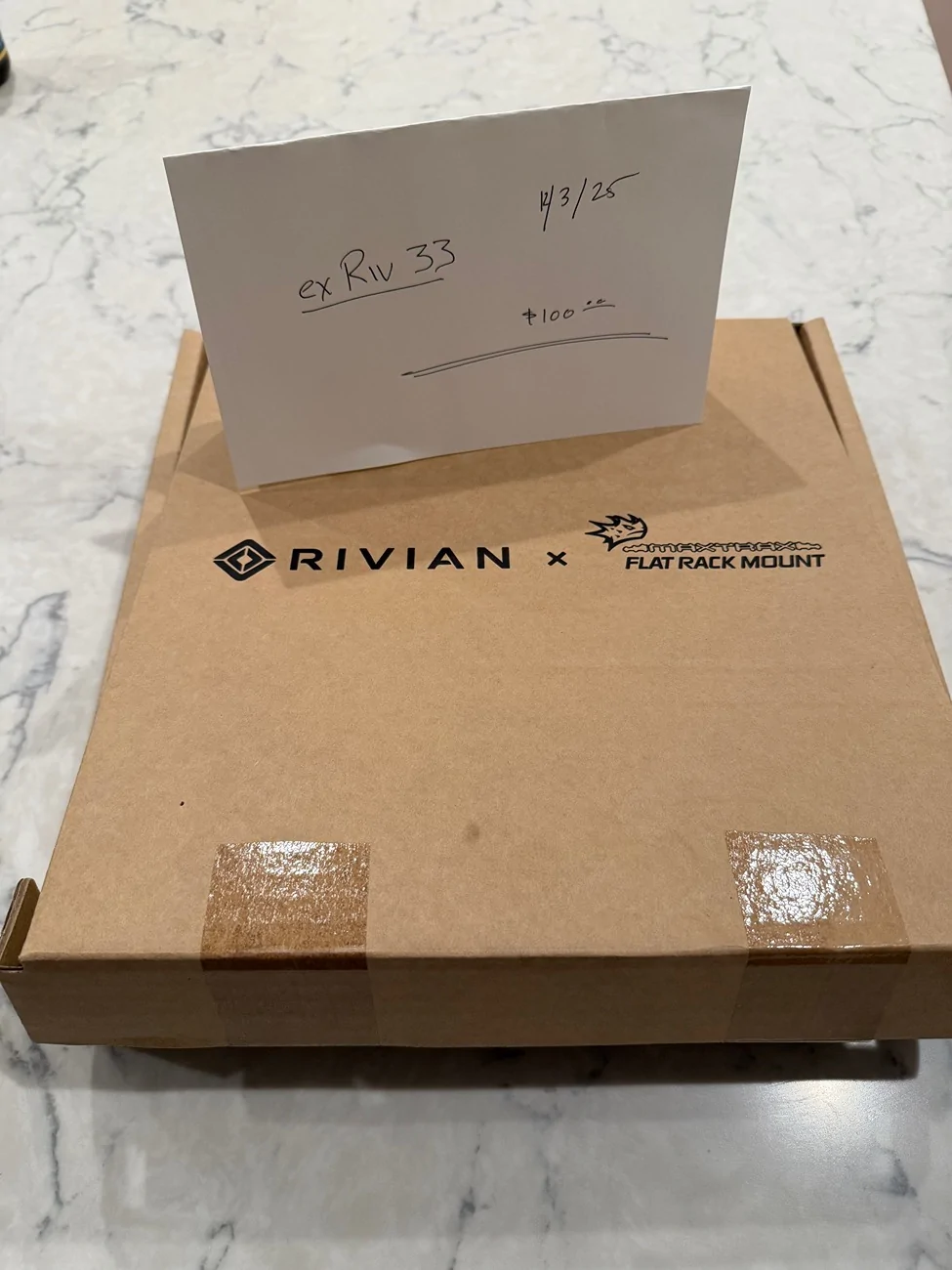Rivian R1T R1S Maxtrax Flat Mount - NEW! $100 IMG_1159